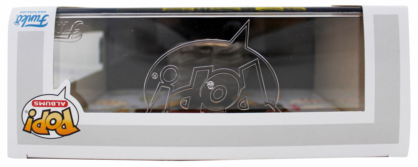 Alice Cooper Signed Funko Pop Vinyl Figure #34 w/ Yellow Sig BAS Witnessed