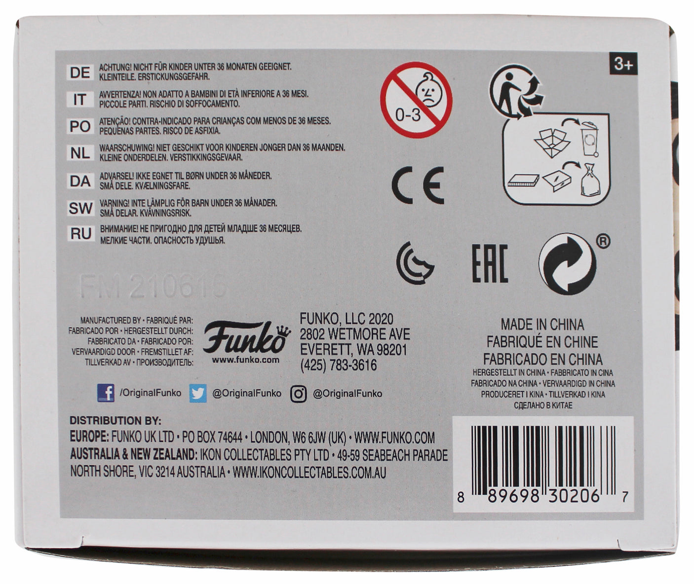 Alice Cooper "Schools Out" Signed Funko Pop Vinyl Figure #68 w/ Red Sig BAS Wit