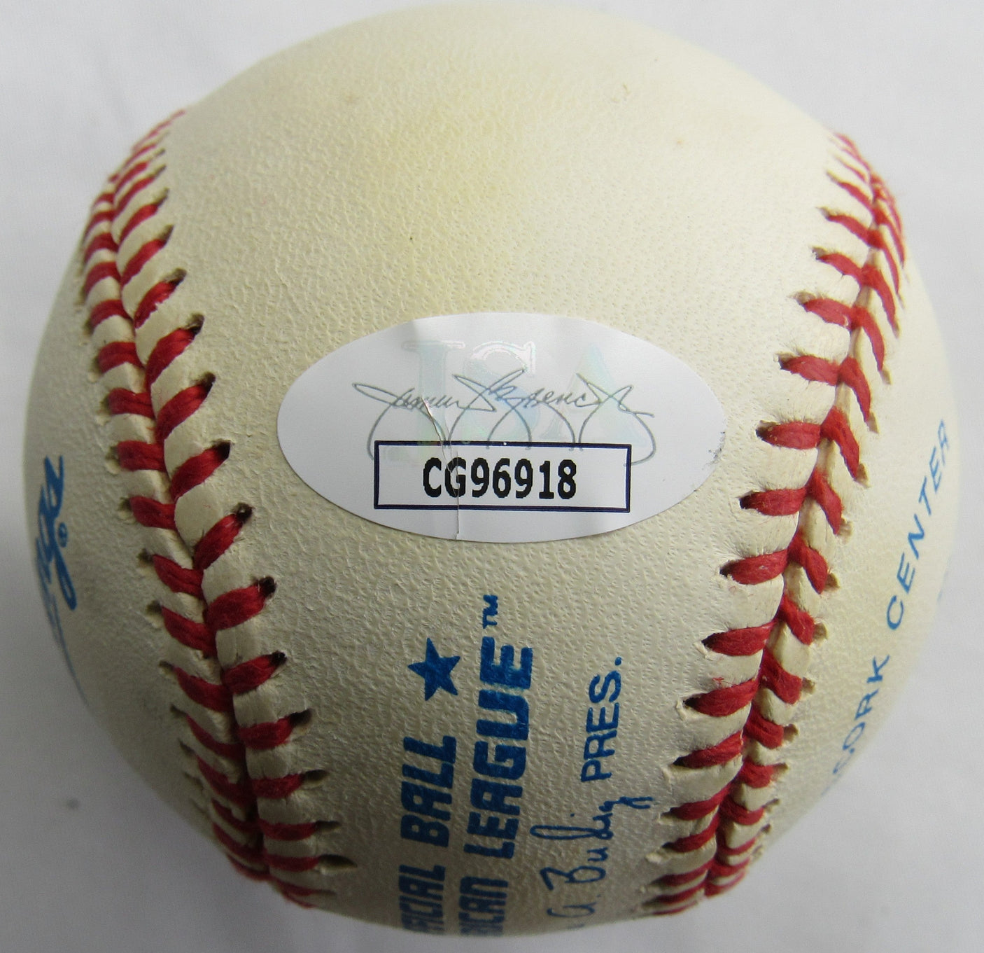 Bill Johnson Signed Auto Baseball JSA CG96918