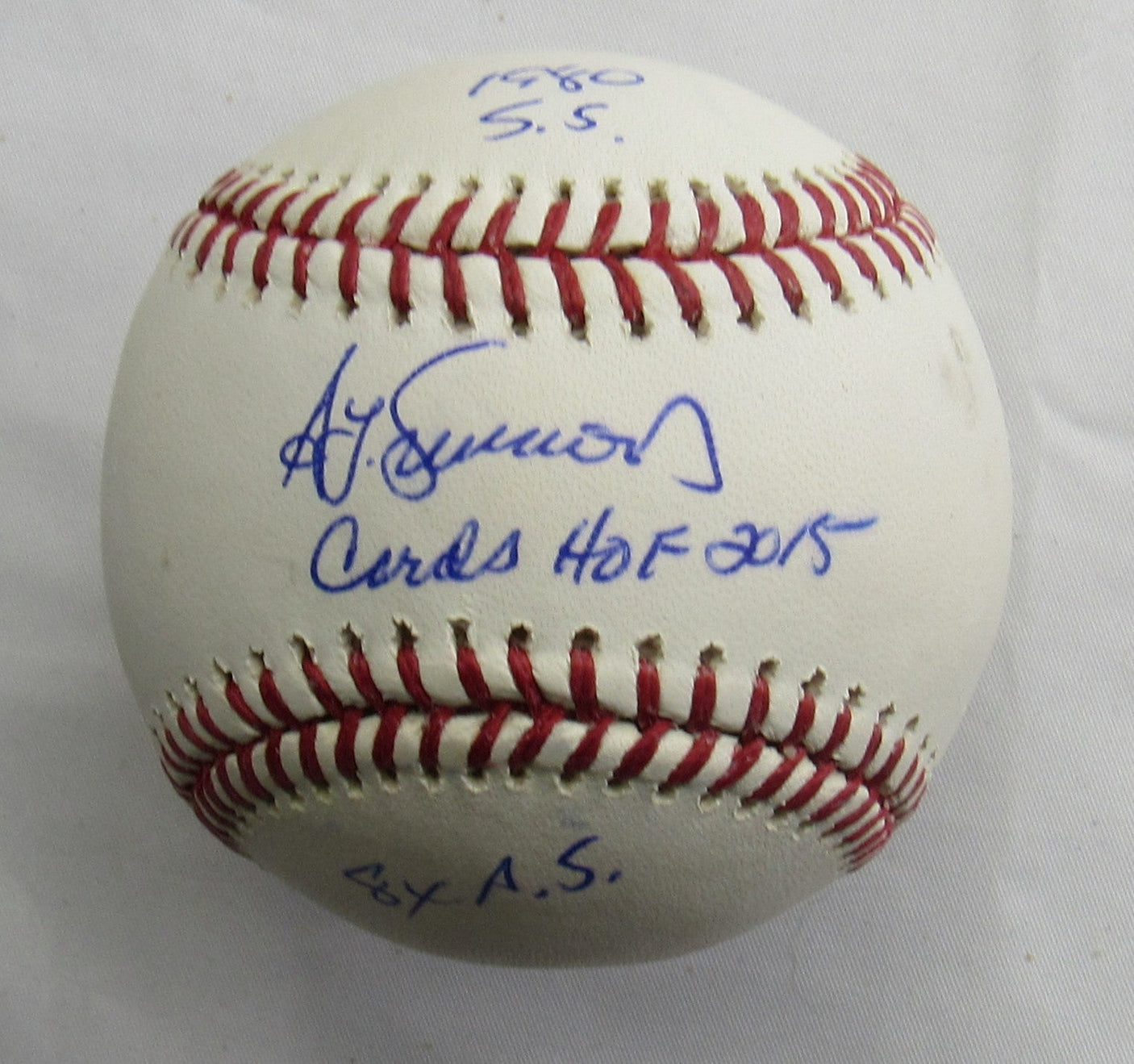 Ted Simmons Signed Auto Baseball JSA CG96929