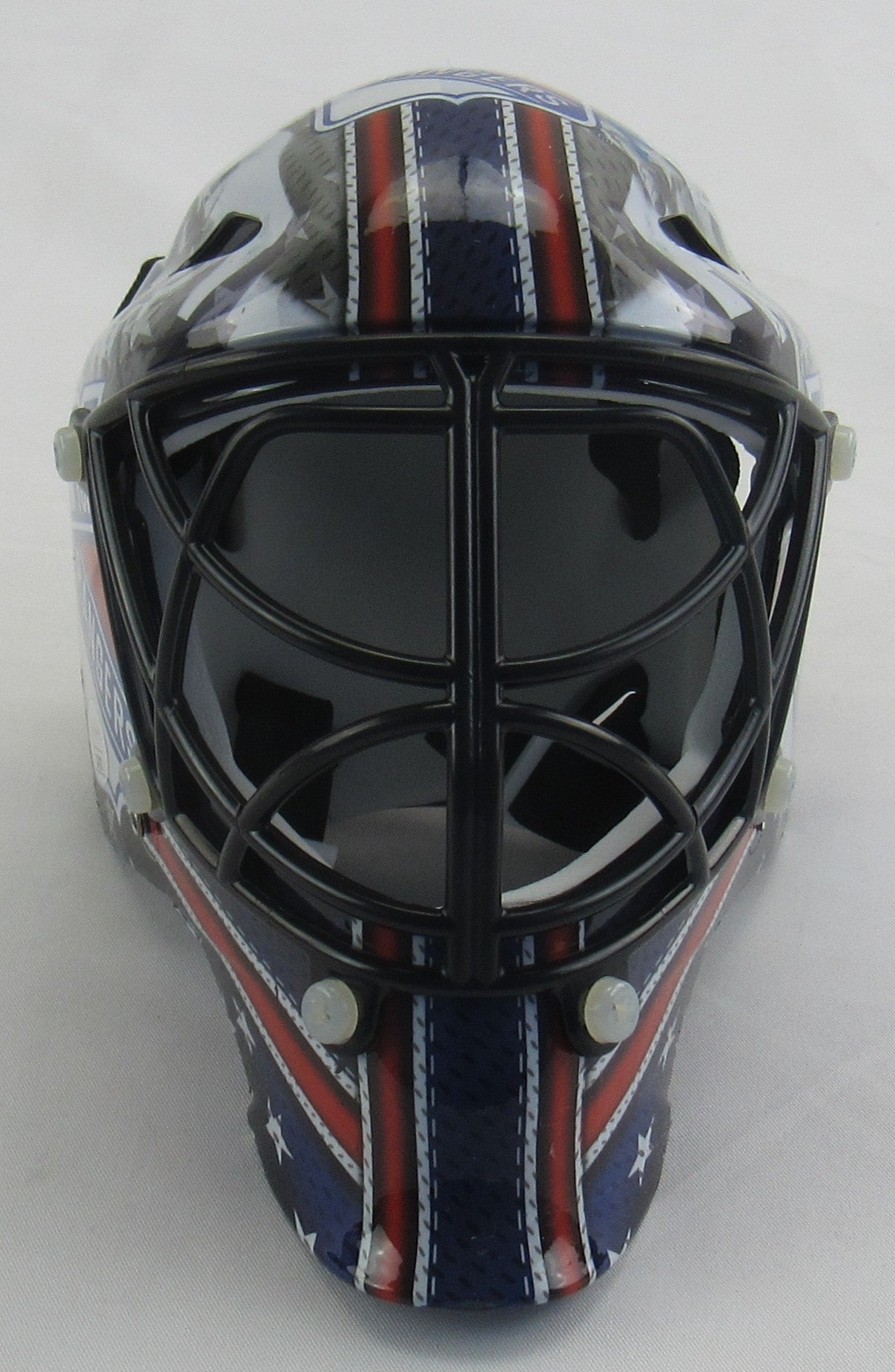 Mike Richter Signed Auto Rangers Mini Helmet JSA Witness COA