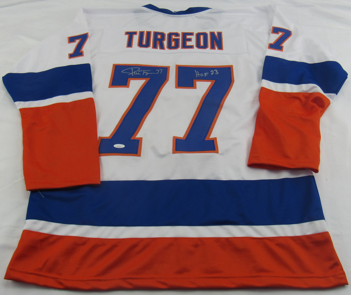 Pierre Turgeon New York Rangers Signed Auto Jersey JSA COA I