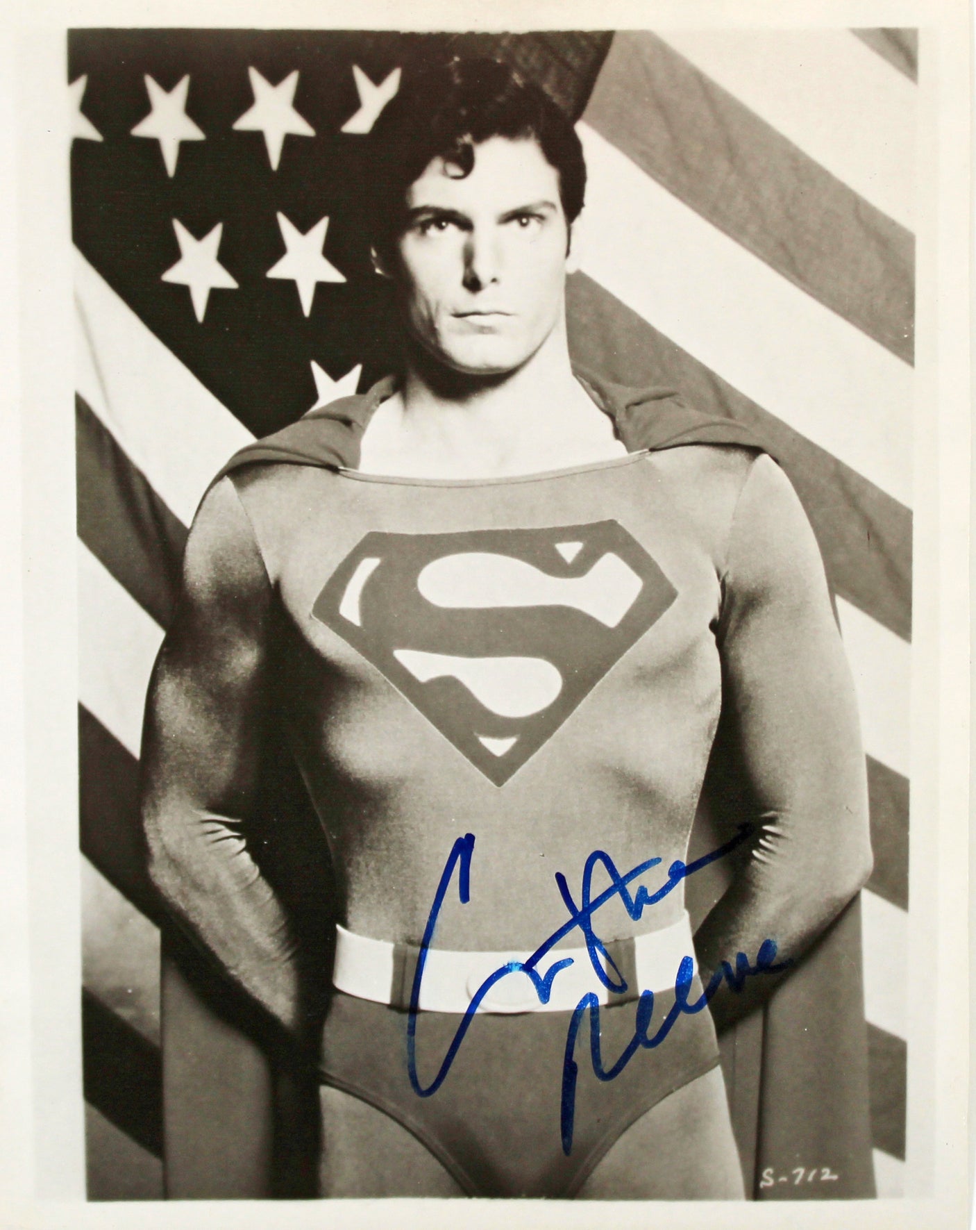Christopher Reeve Superman Authentic Signed 8x10 Photo BAS #AB07198