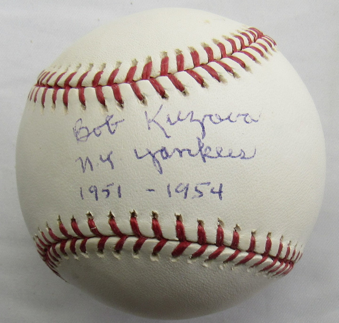 Bob Kuzava Signed Auto Baseball JSA CG96900