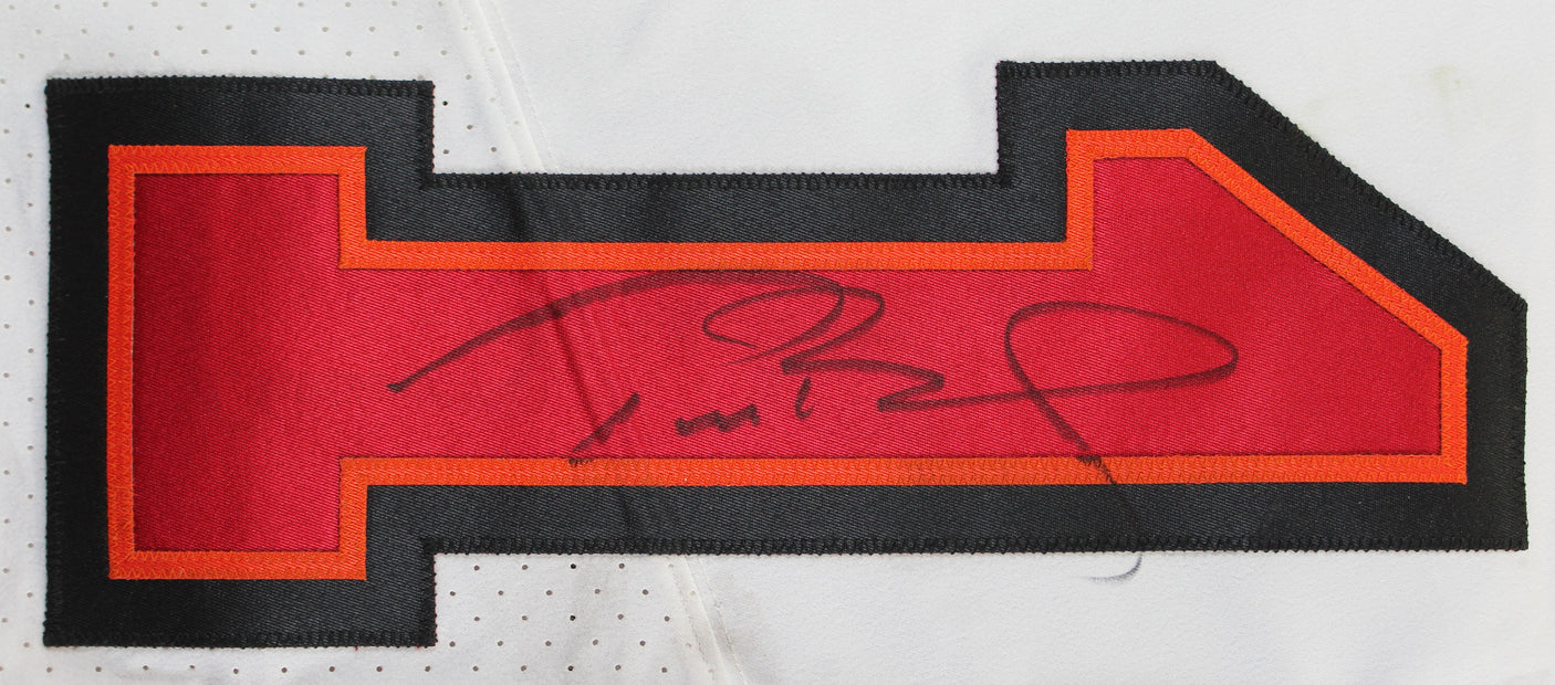 Buccaneers Tom Brady Signed 2022 White Nike Game Worn Jersey BAS & Photo Matched