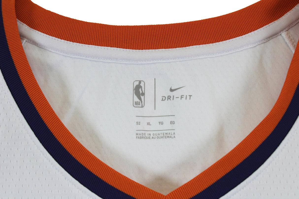 Suns DeAndre Ayton White Nike Swingman Size 52 Jersey Un-signed