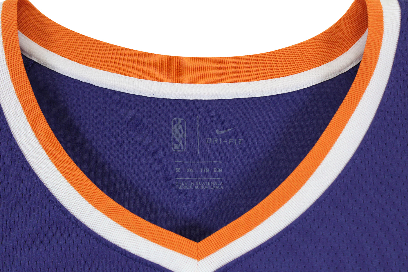 Suns DeAndre Ayton Purple Nike Swingman Size 56 Jersey Un-signed