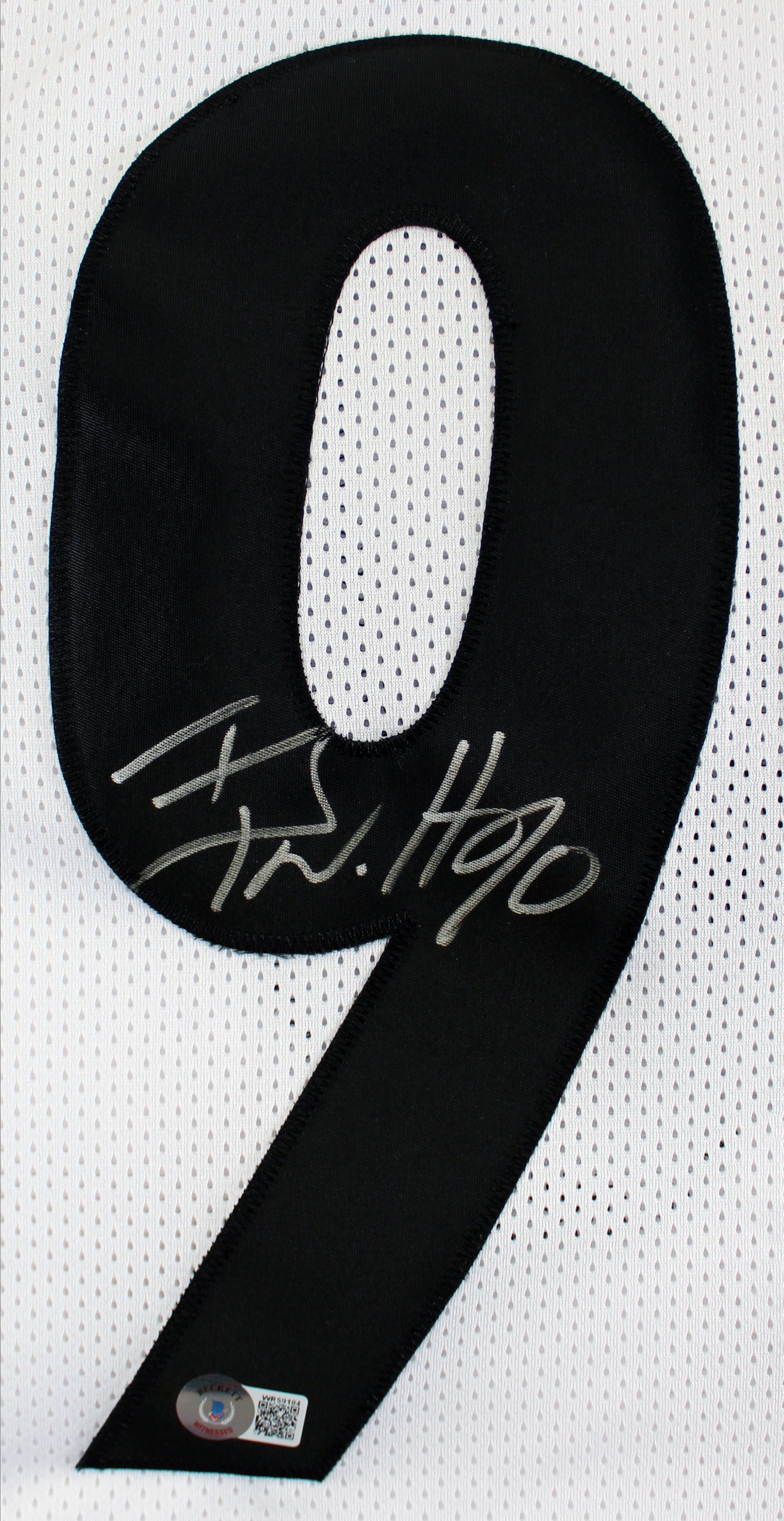 T.J. Watt Authentic Signed White Pro Style Jersey Autographed BAS Witnessed