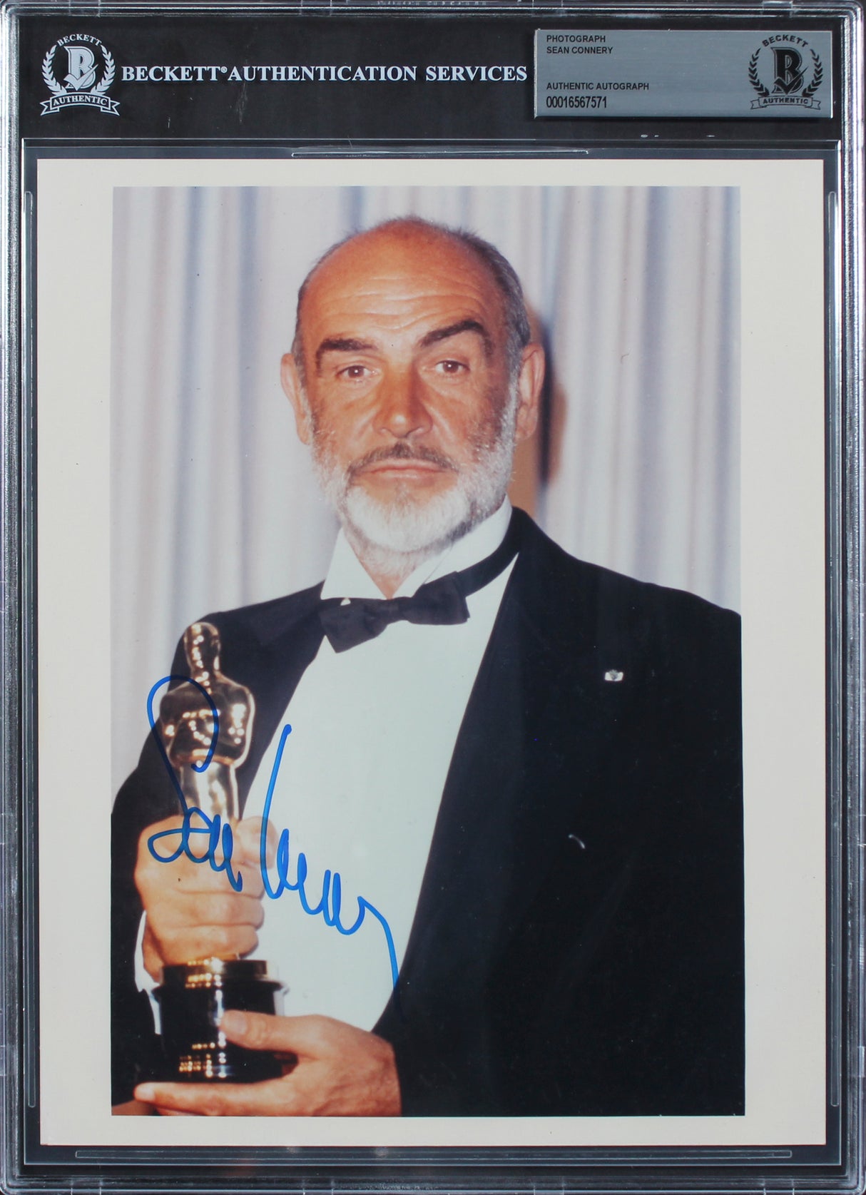 Sean Connery The Untouchables Authentic Signed 8x10 Photo BAS Slabbed 2