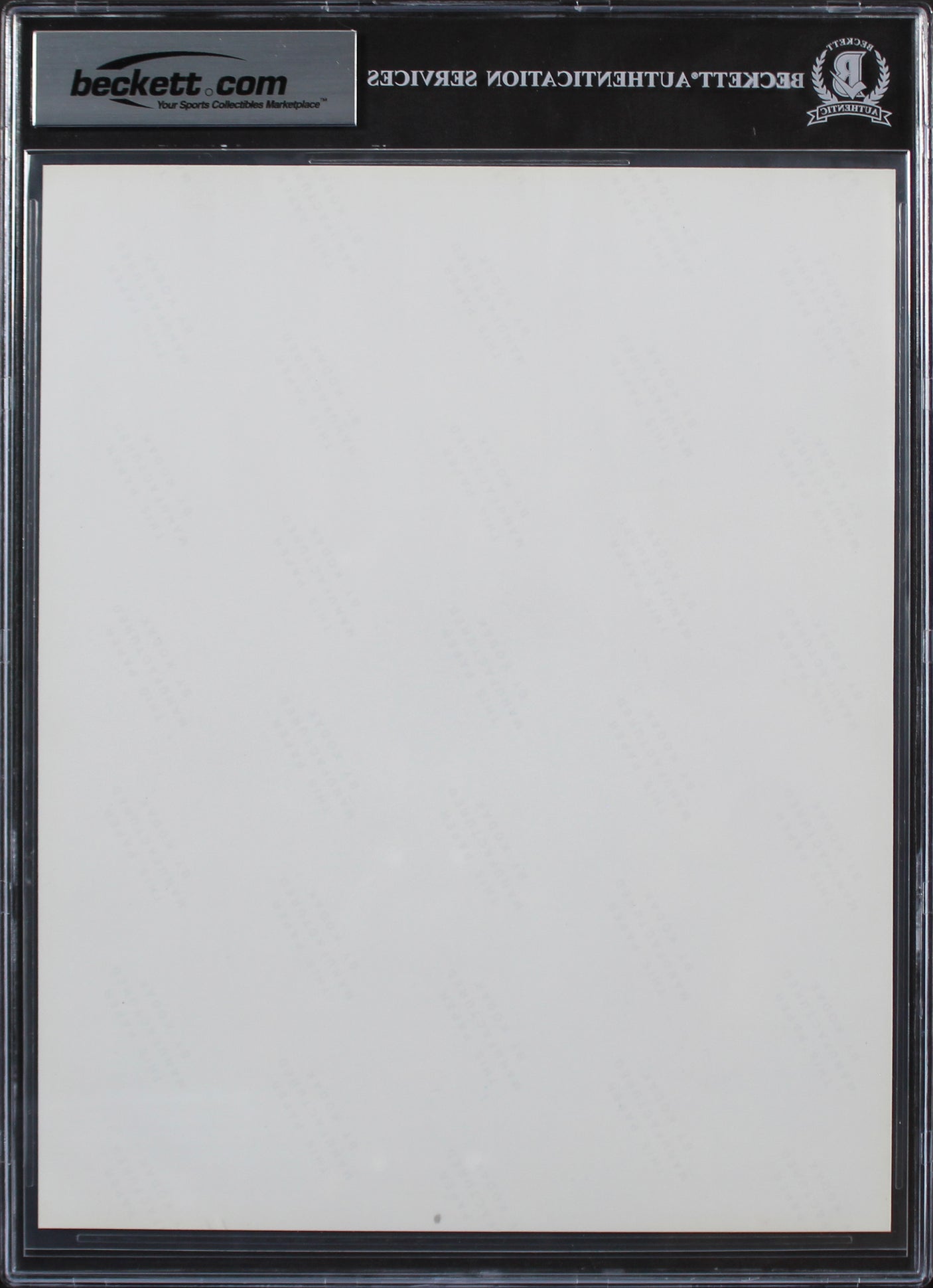 Ben Kingsley Schindler's List Authentic Signed 8x10 Photo BAS Slabbed