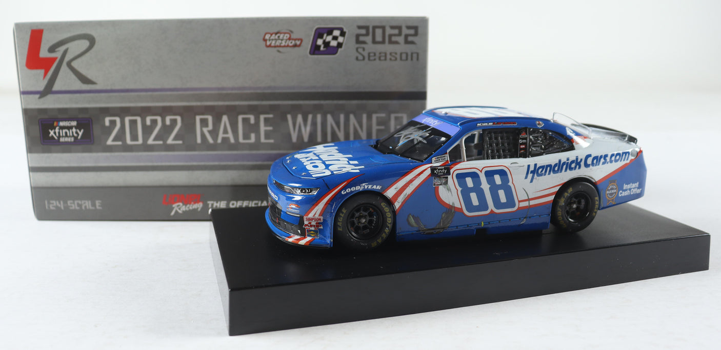 Kyle Larson Signed 2022 Xfinity Series Watkins Glen Win 1:24 Diecast Car | Limited Edition | Authenticated