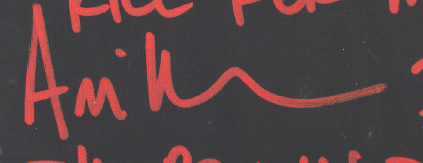 Ari Lehman "3x Inscribed" Signed 11x14 Canvas Hand-Drawn Sketch BAS Wit #WF59863