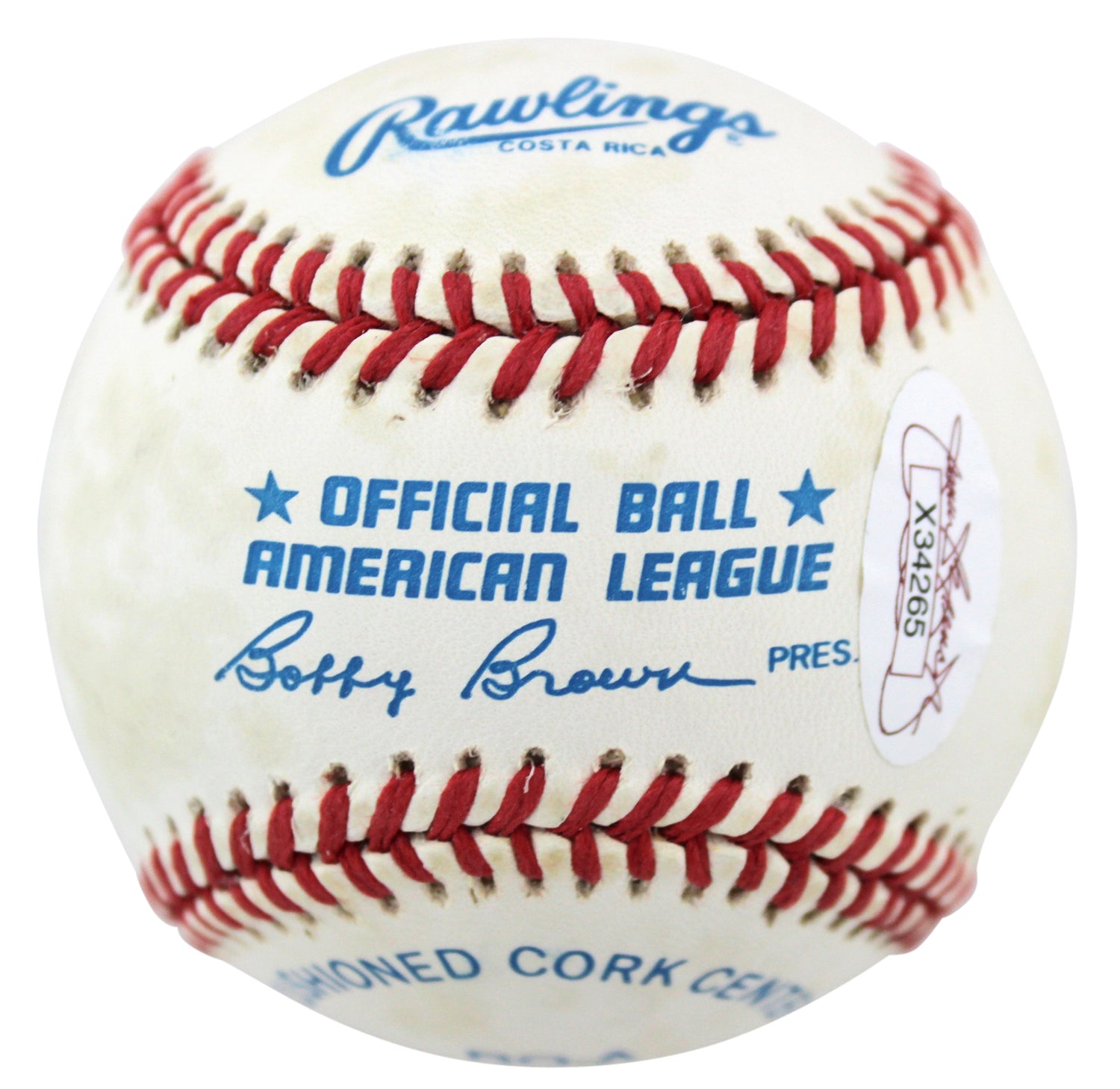 Muhammad Ali Boxing Signed Authentic OML Baseball Autographed JSA #X34265