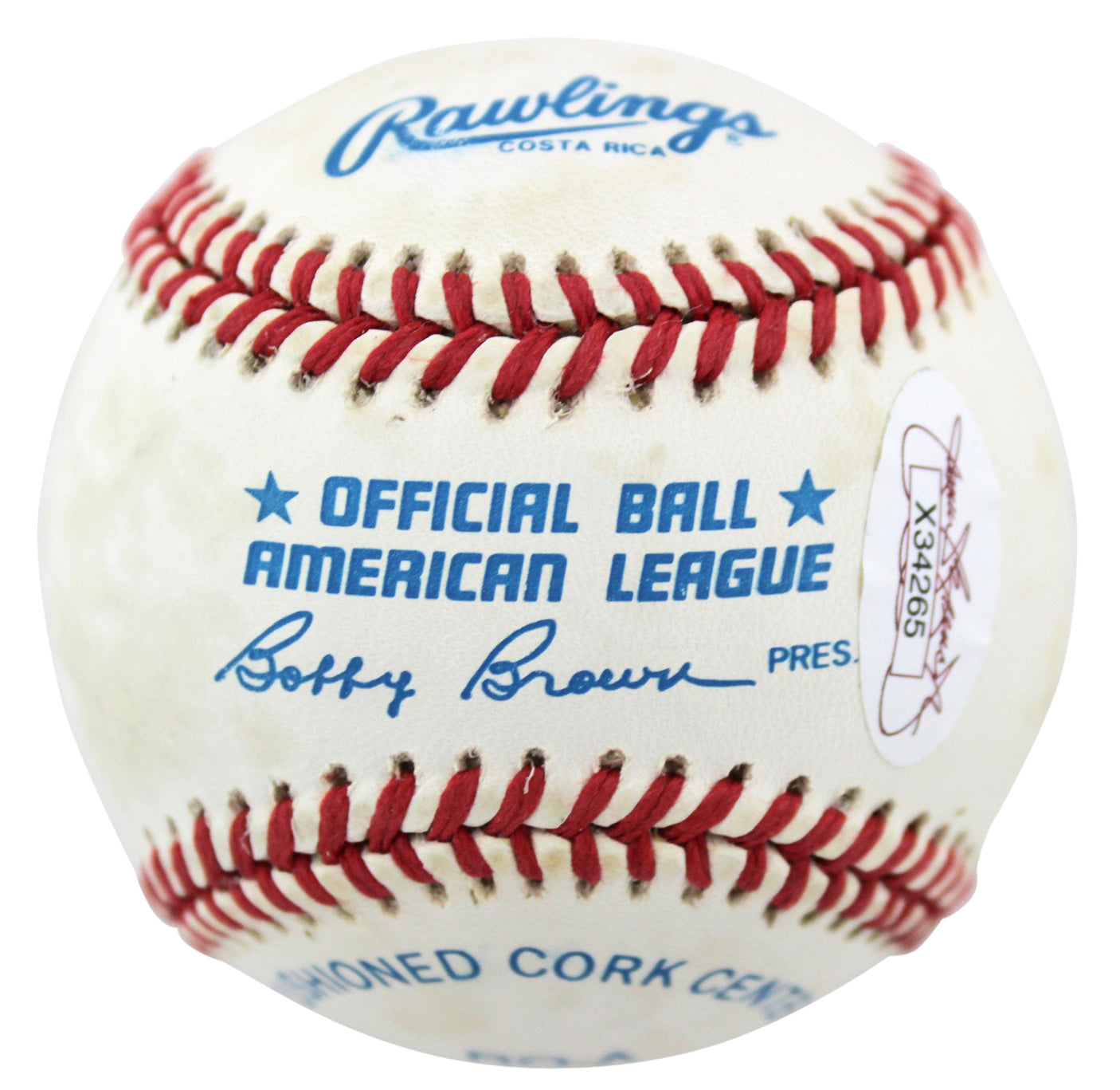 Muhammad Ali Boxing Signed Authentic OML Baseball Autographed JSA #X34265