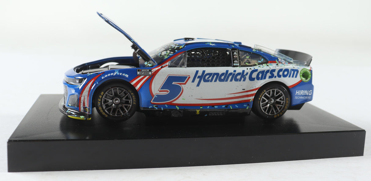 Kyle Larson Signed 2022 Auto Club Win Diecast | 1:24 Raced Version | Limited Edition
