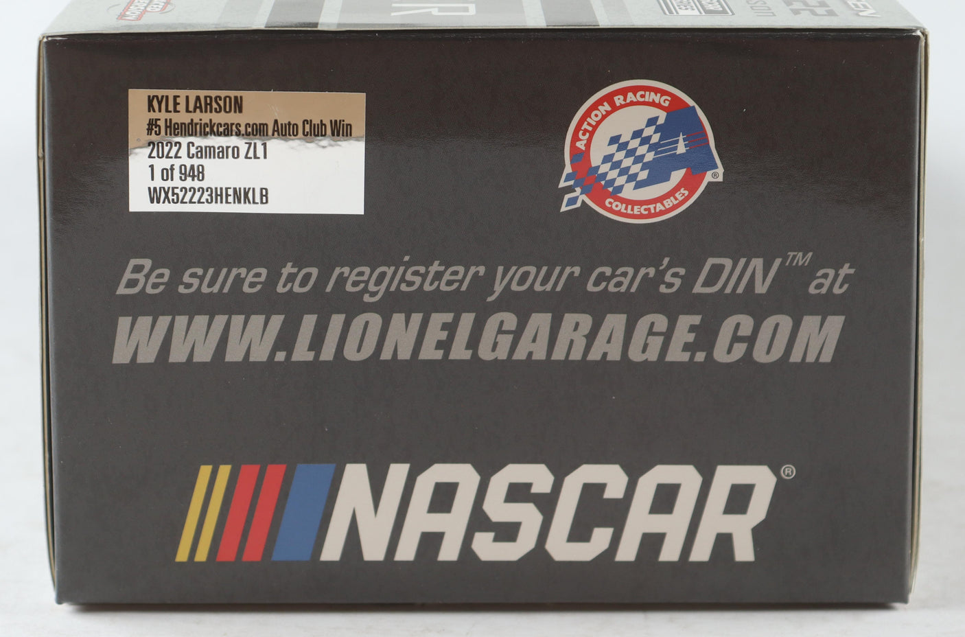 Kyle Larson Signed 2022 Auto Club Win Diecast | 1:24 Raced Version | Limited Edition