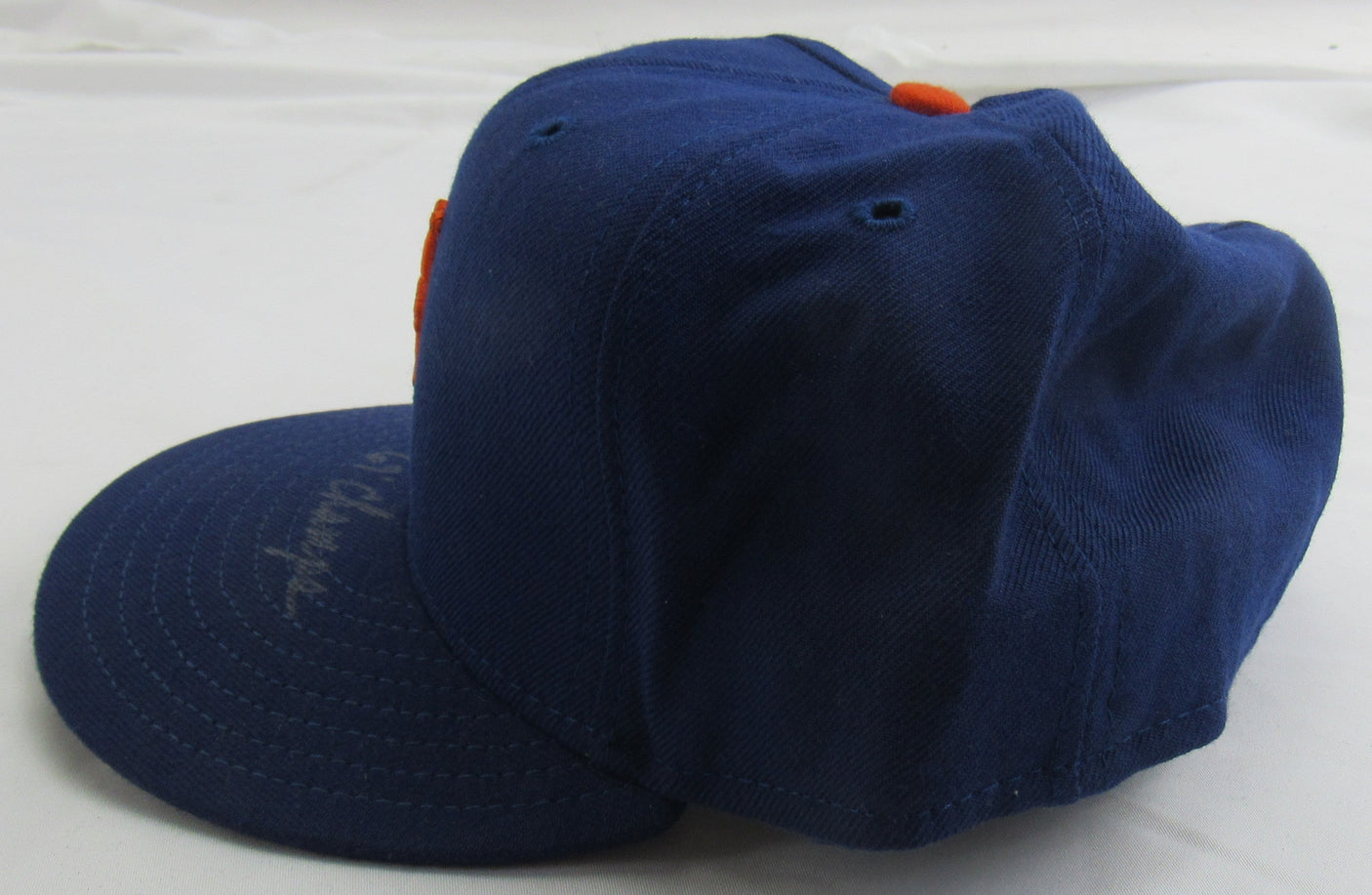 Ed Charles Signed Mets Auto Hat JSA CI59554