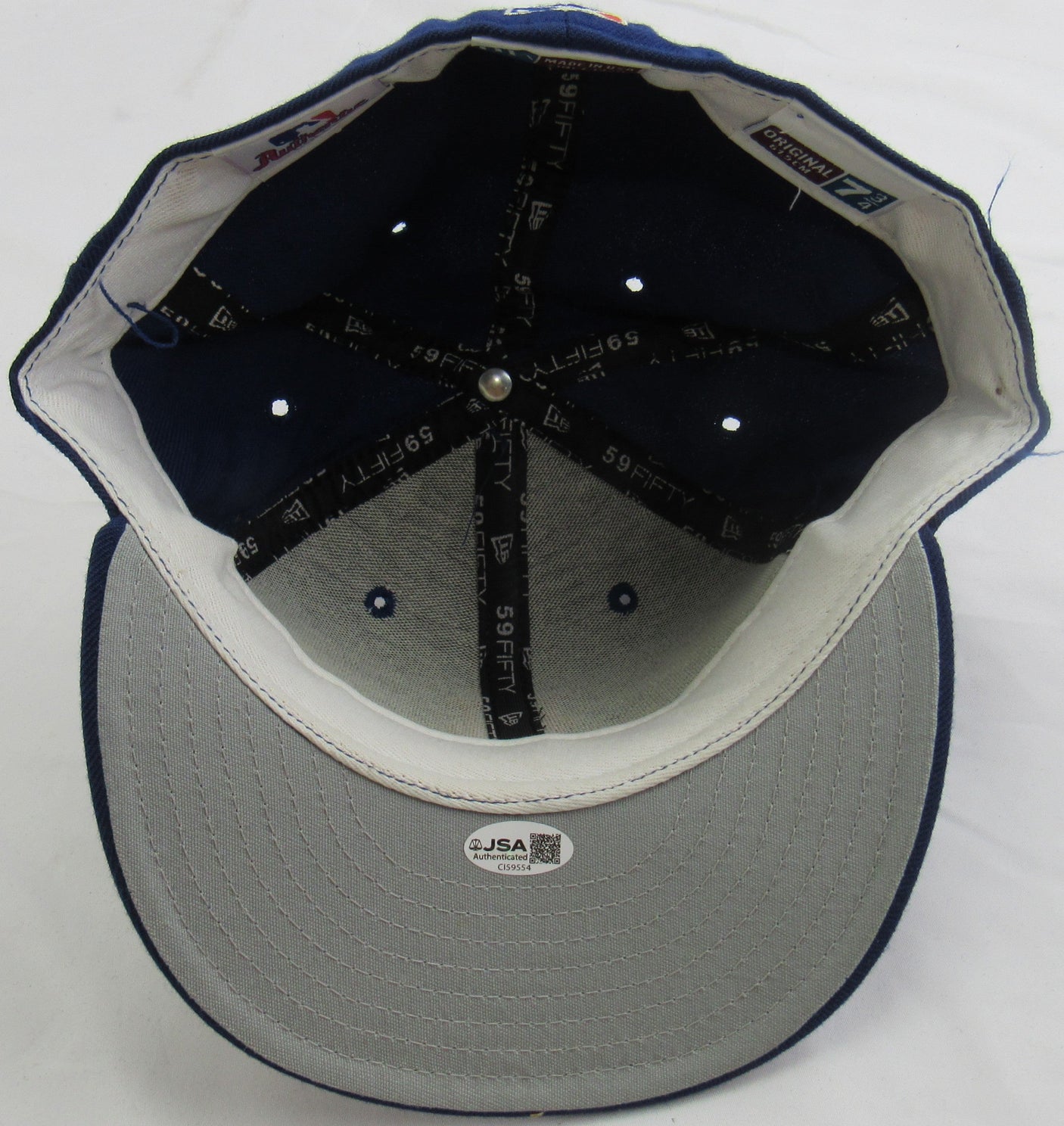 Ed Charles Signed Mets Auto Hat JSA CI59554