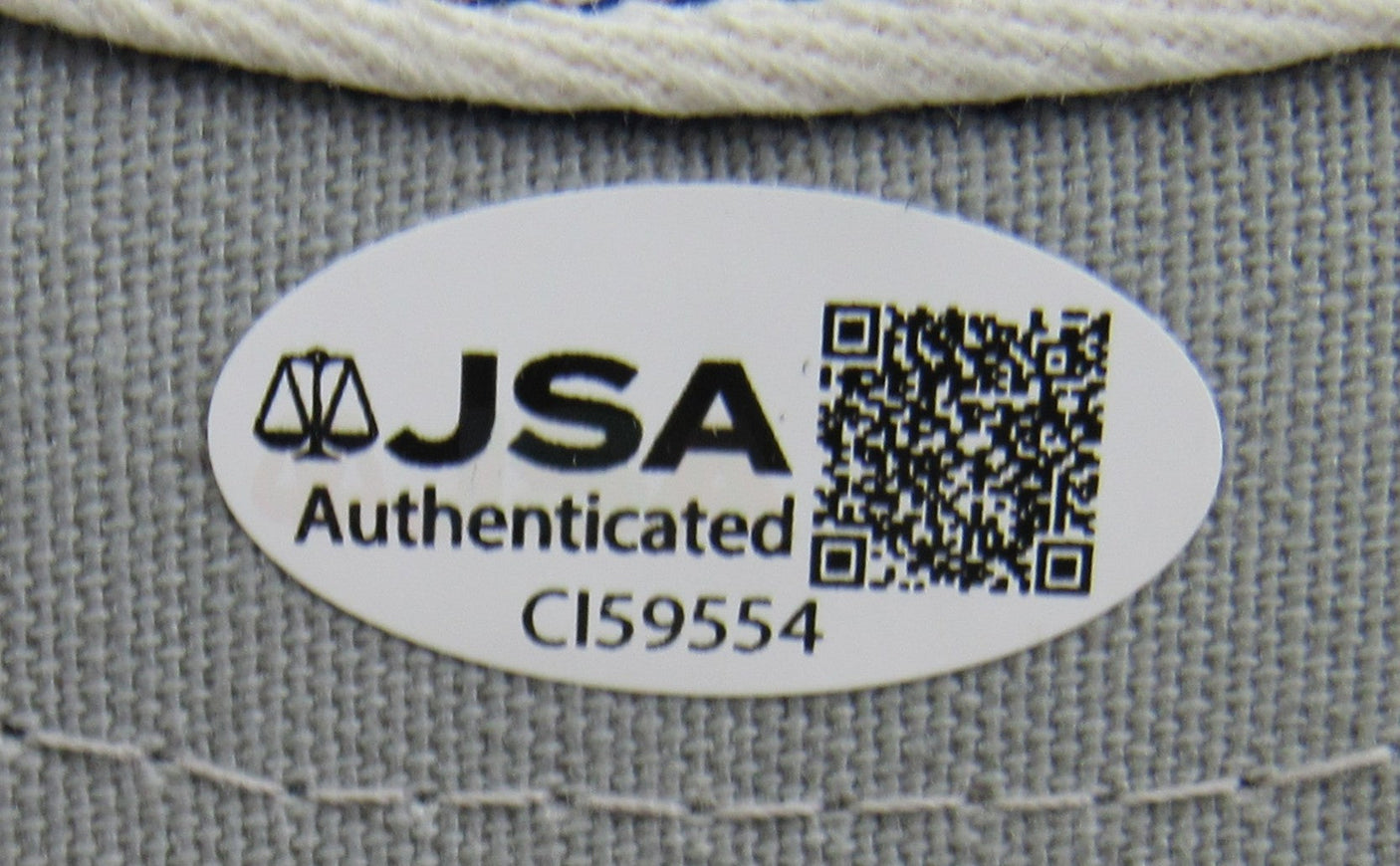 Ed Charles Signed Mets Auto Hat JSA CI59554