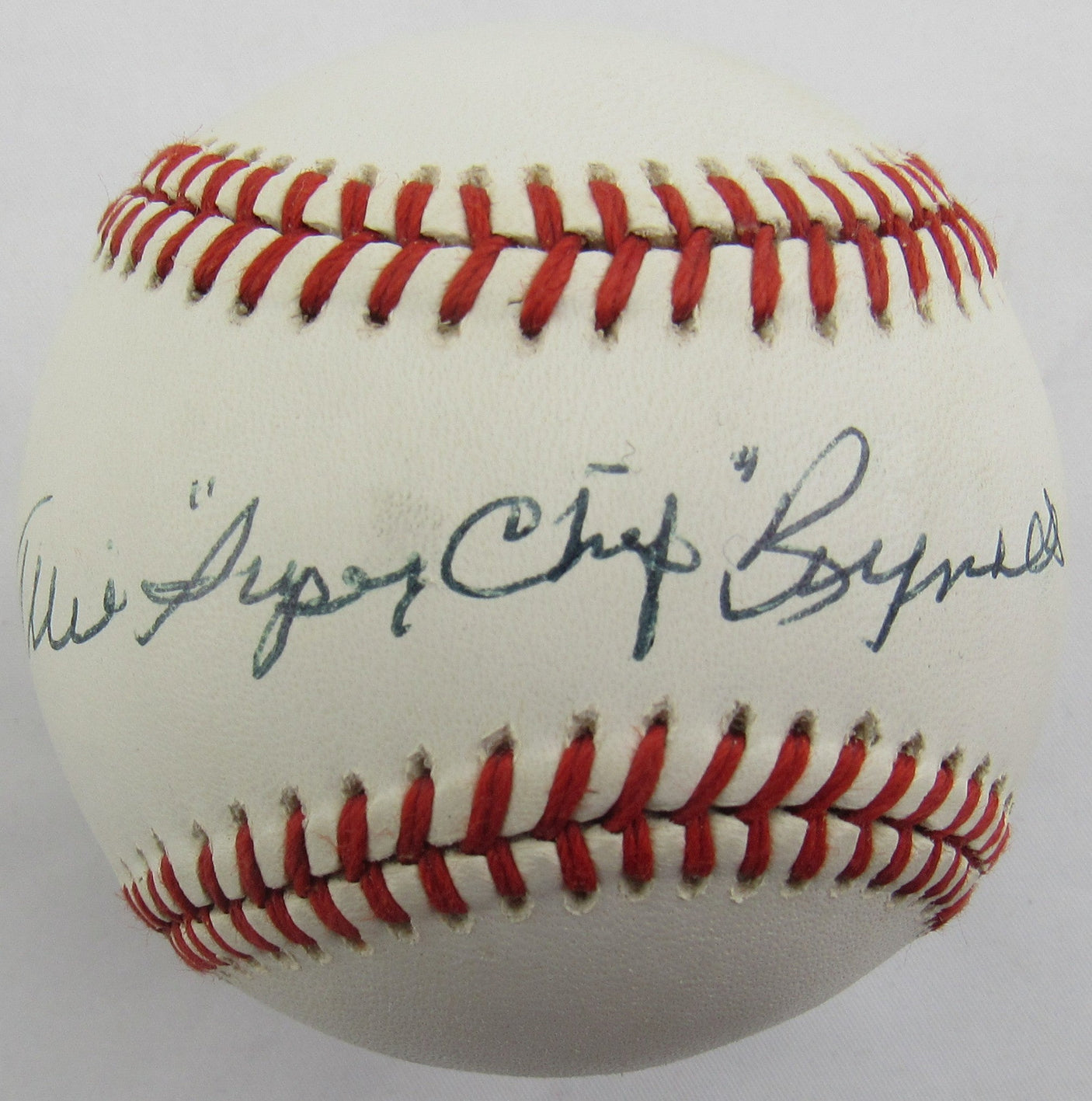 Allie Reynolds Signed Auto Autograph Rawlings Baseball JSA EE08697