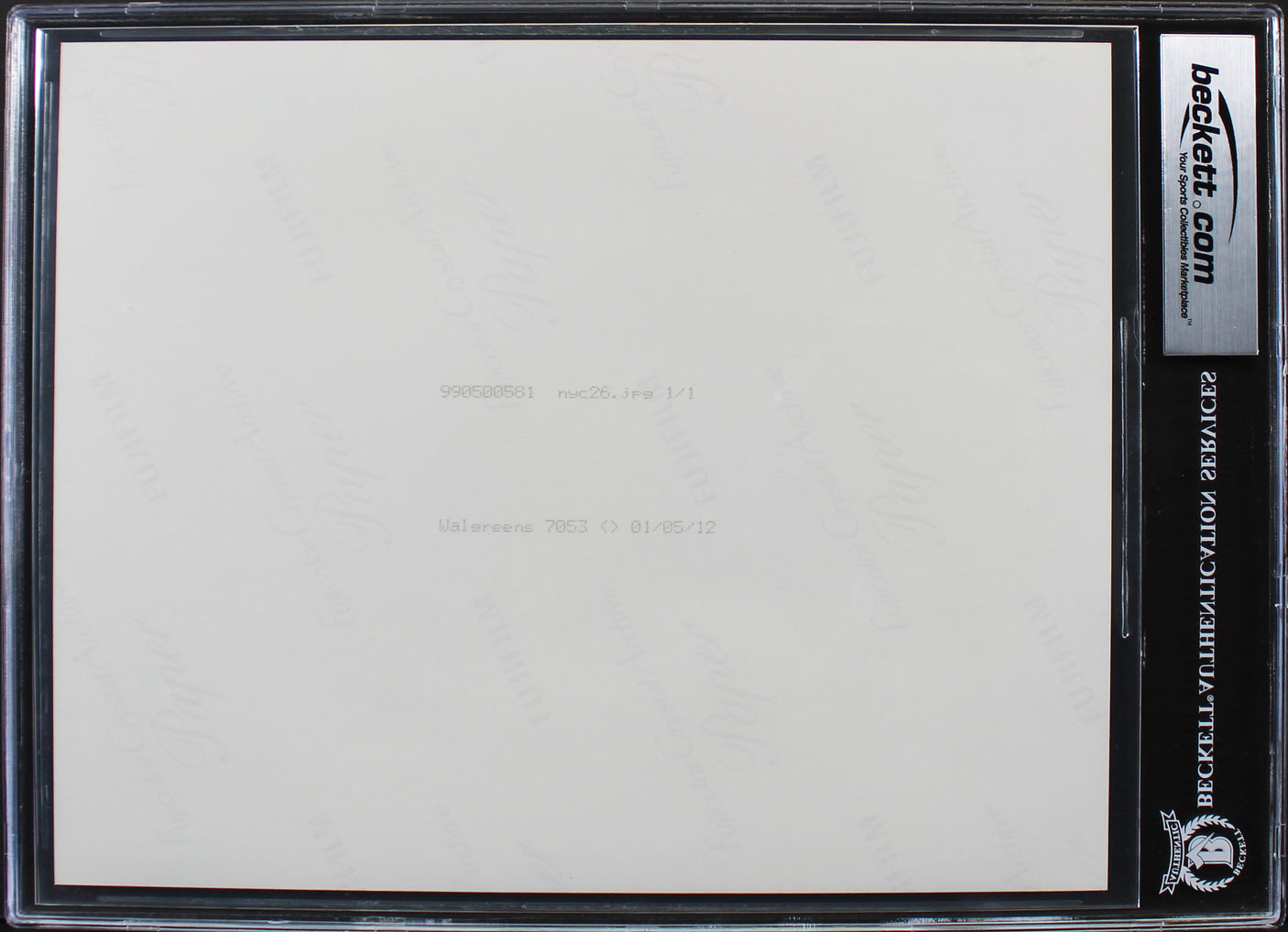 George Lucas Star Wars Authentic Signed 8x10 Photo Auto Graded 10! BAS Slabbed