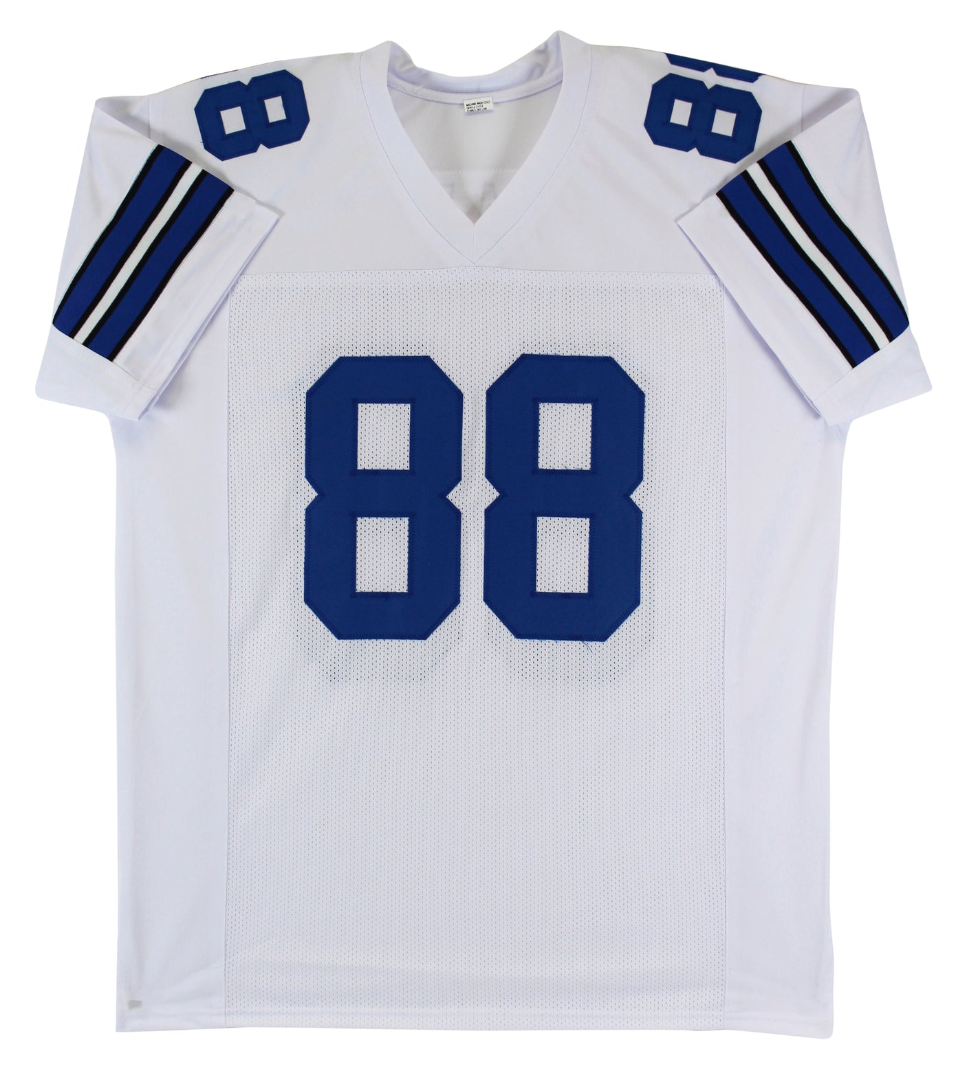 Drew Pearson "HOF 21" Signed White Pro Style Jersey Autographed BAS Witnessed