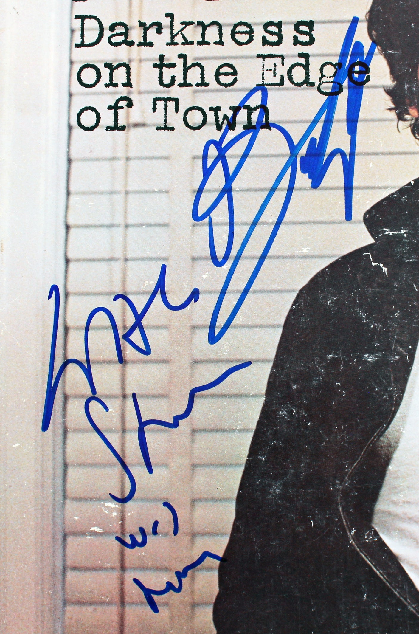 Bruce Springsteen & Steven Van Zandt Signed Album Cover W/ Vinyl JSA #Z88807