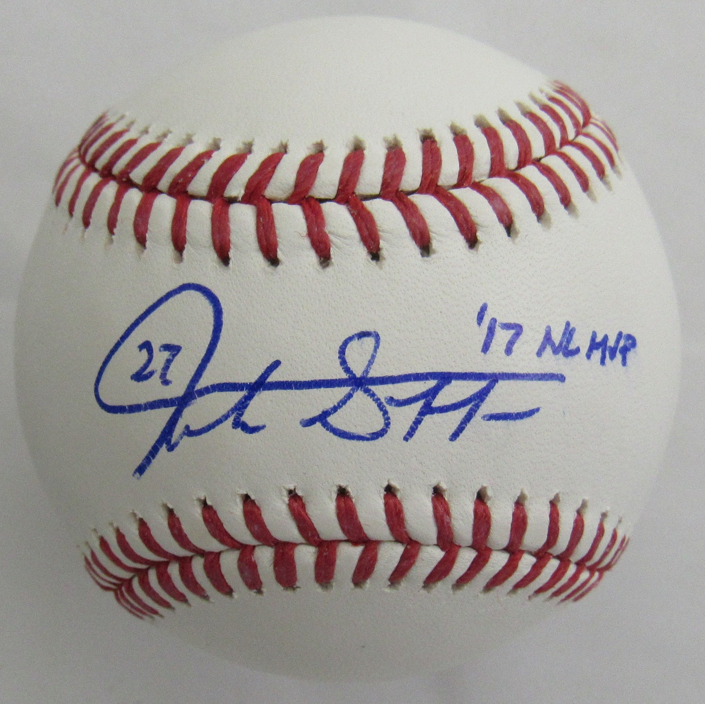 Giancarlo Stanton Signed Auto Baseball JSA CI59597