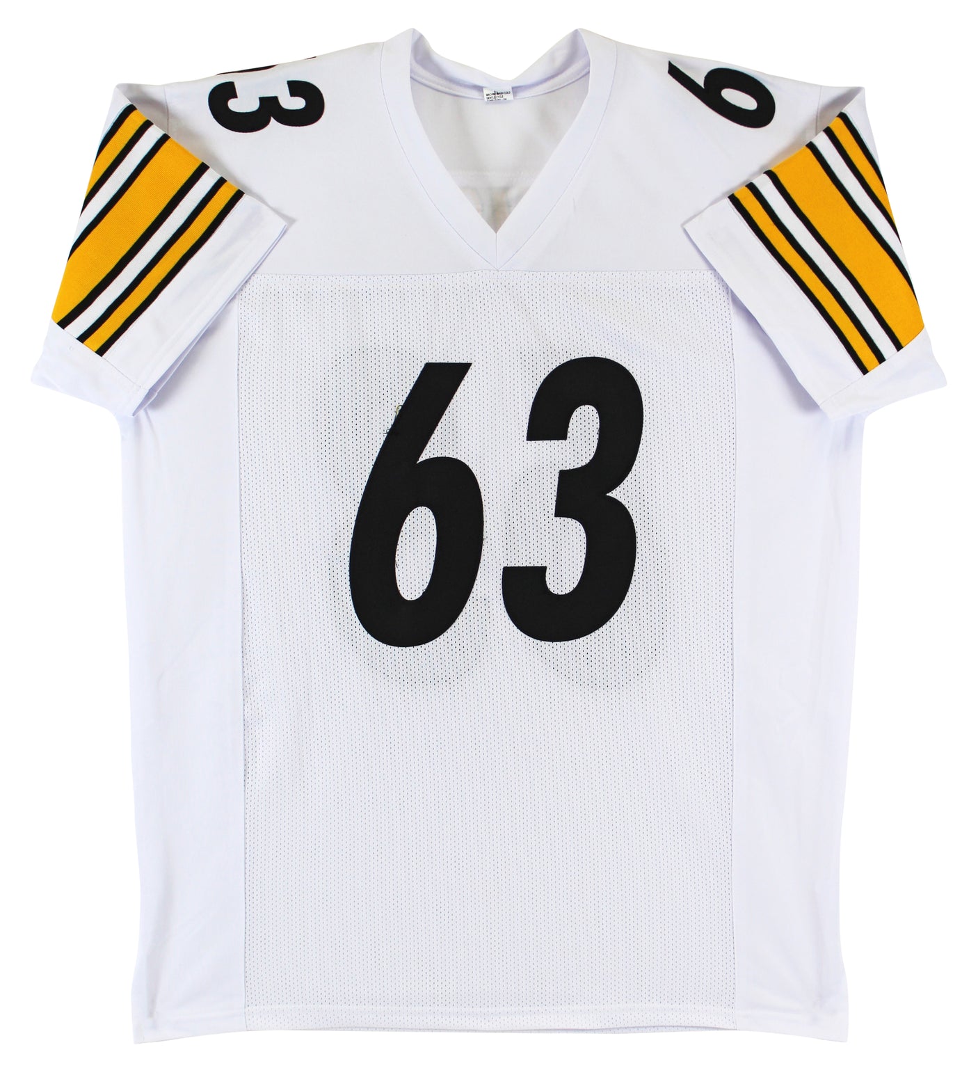 Dermontti Dawson "HOF 12" Authentic Signed White Pro Style Jersey BAS Witnessed