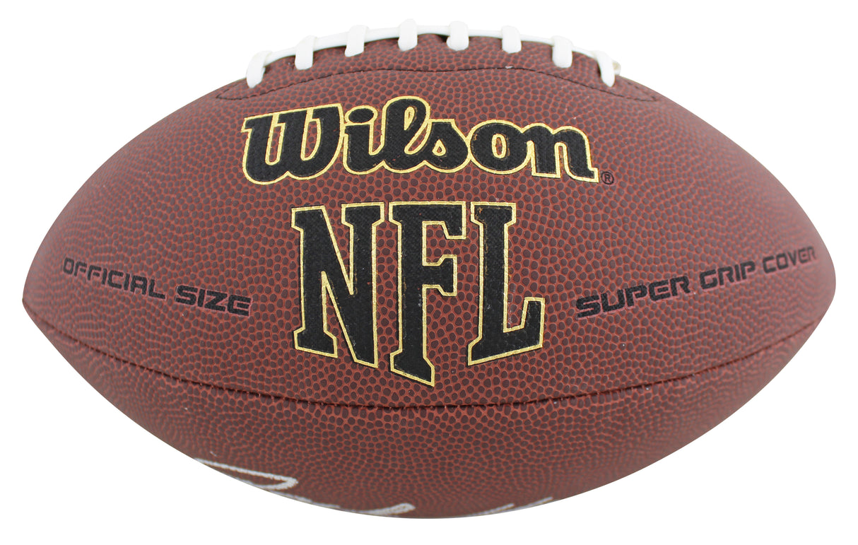 Steelers Jack Ham "HOF 88" Signed Wilson Super Grip Nfl Football BAS Witnessed