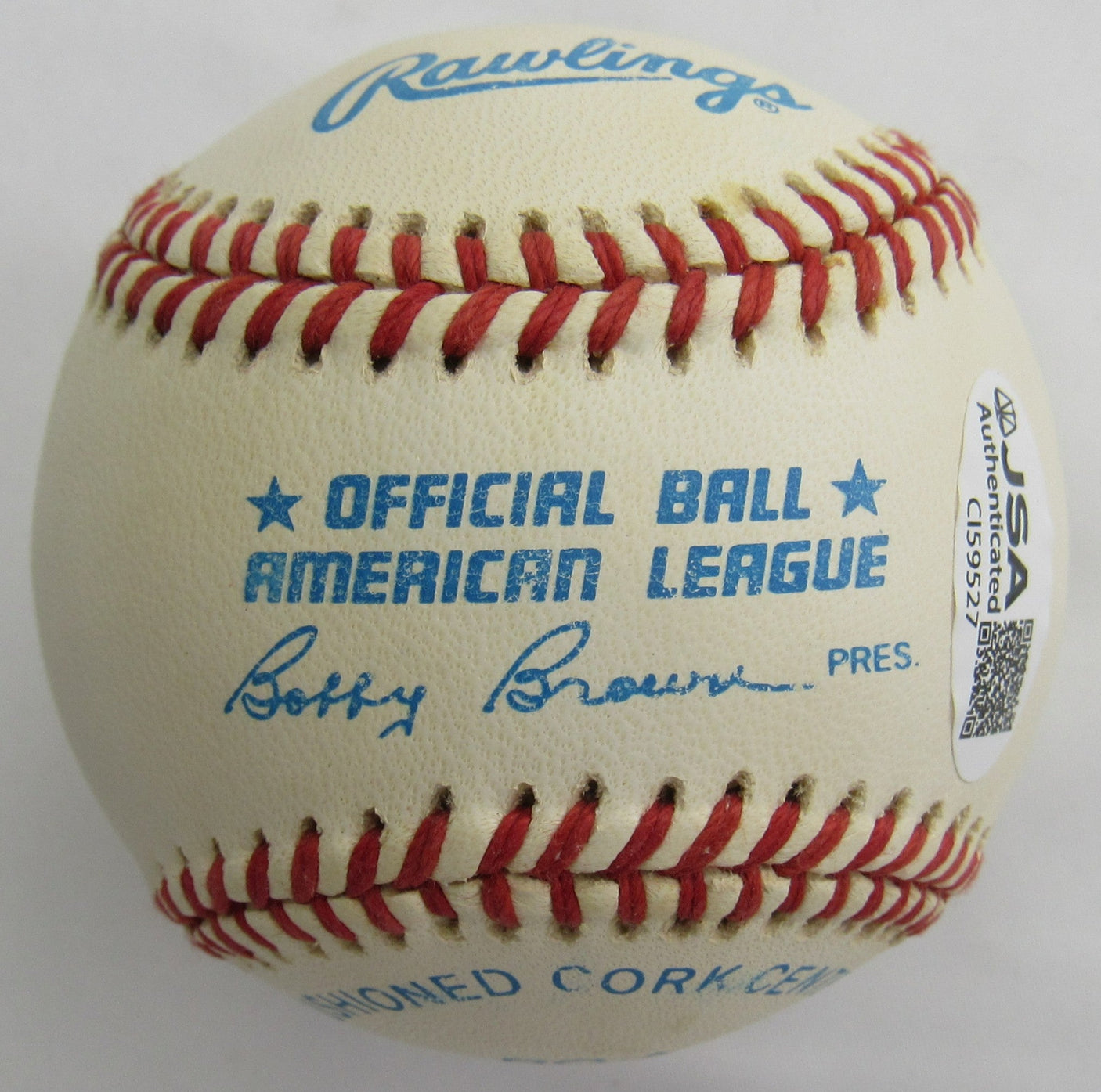 Bobby Doerr Signed Auto Baseball JSA CI59527