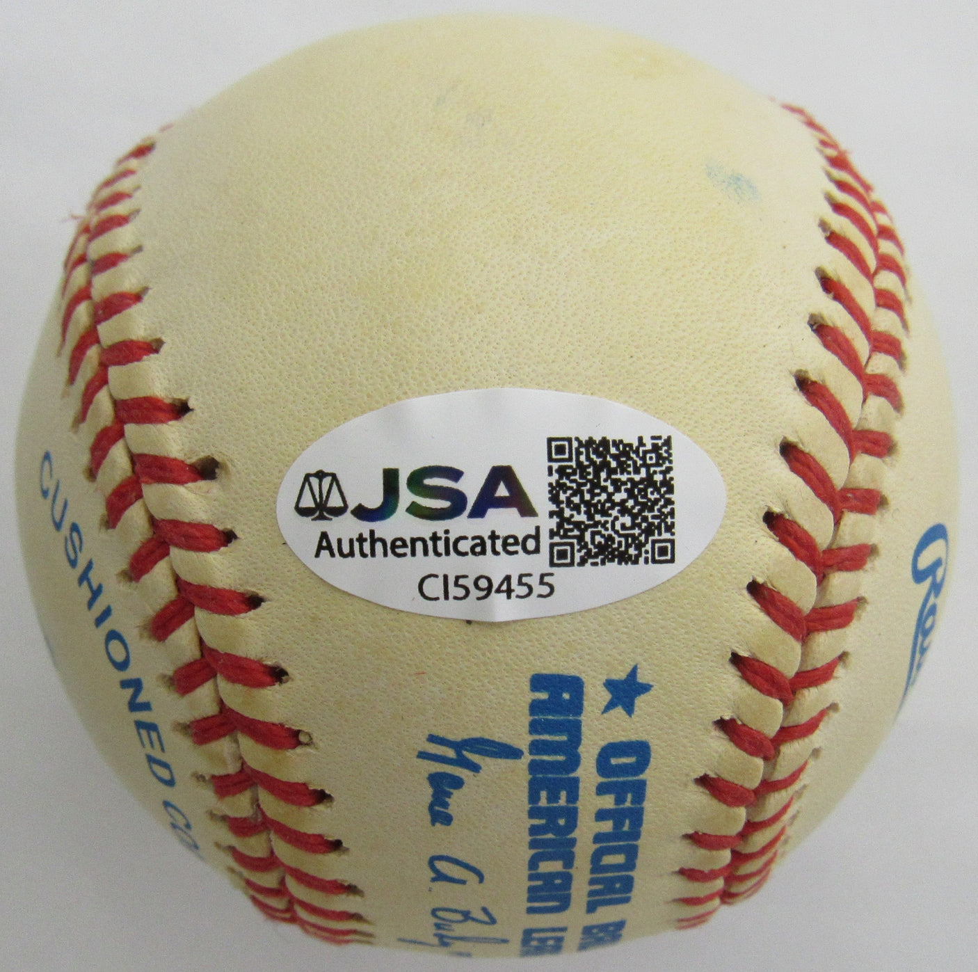 Rod Carew Signed Auto Baseball JSA CI59455