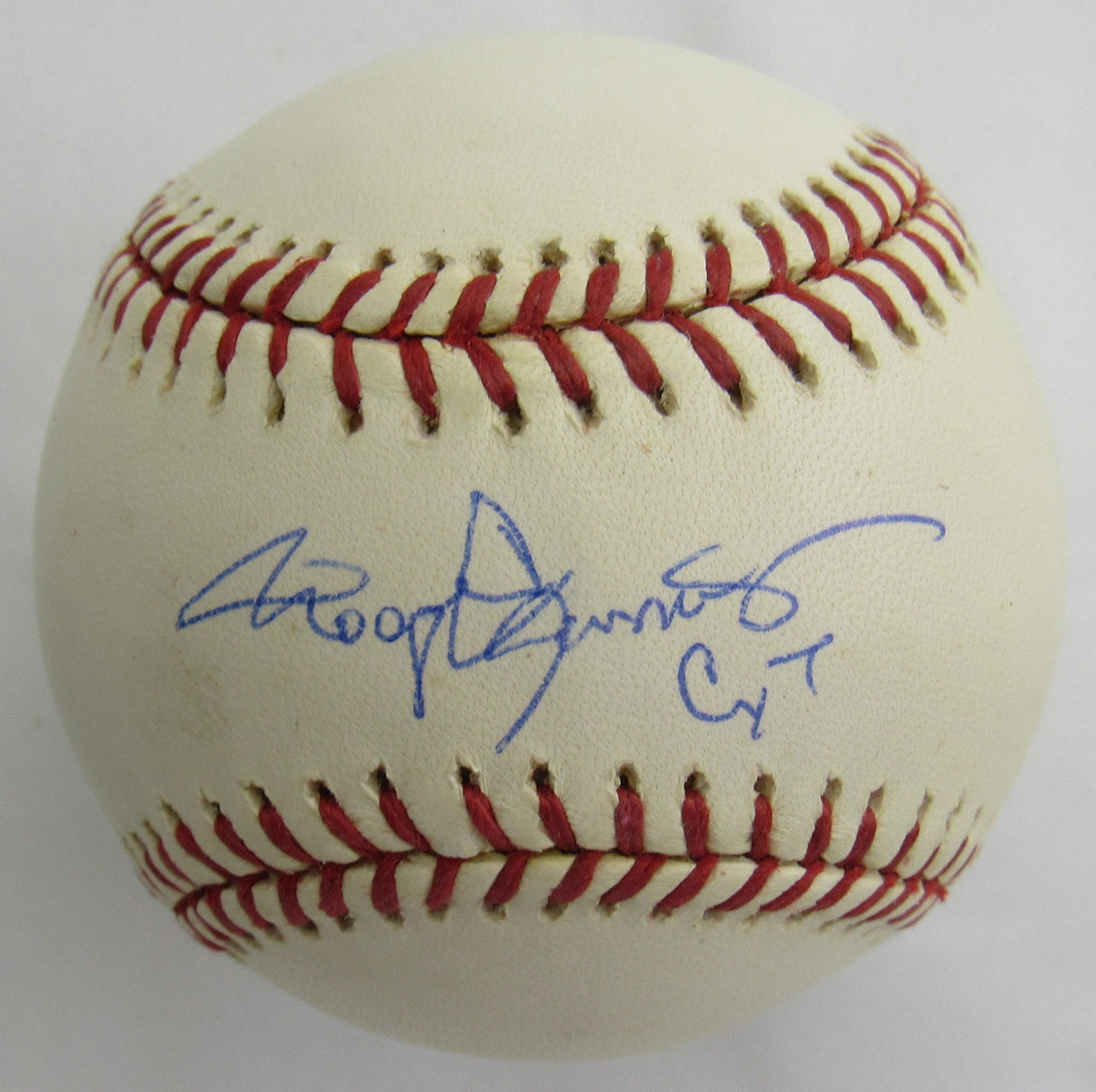 Roger Clemens w/Cy Young 7 Insc - Signed Auto Baseball JSA CI59445