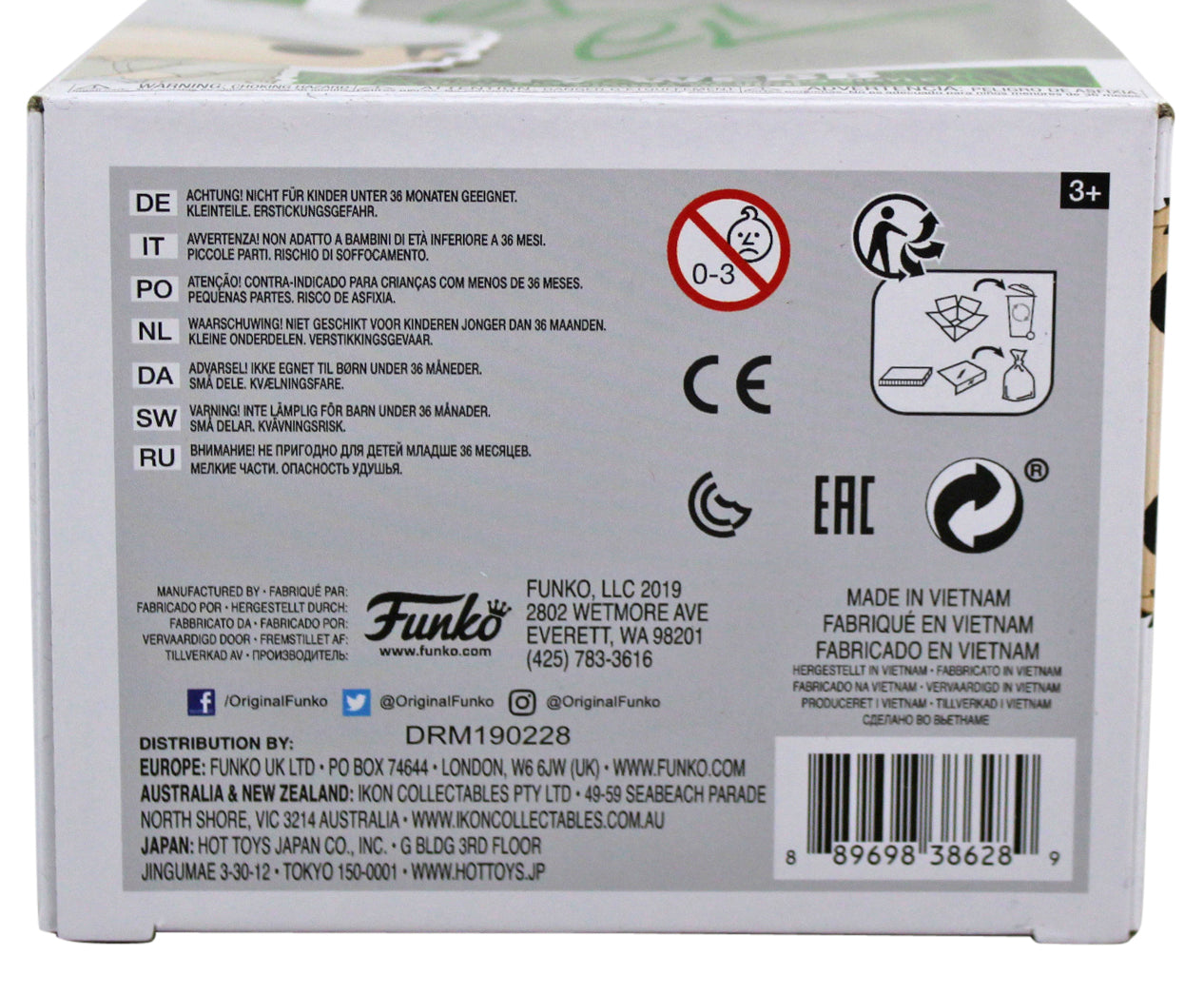 Chevy Chase Caddyshack Signed Funko Pop Vinyl Figure w/ Green Signature BAS