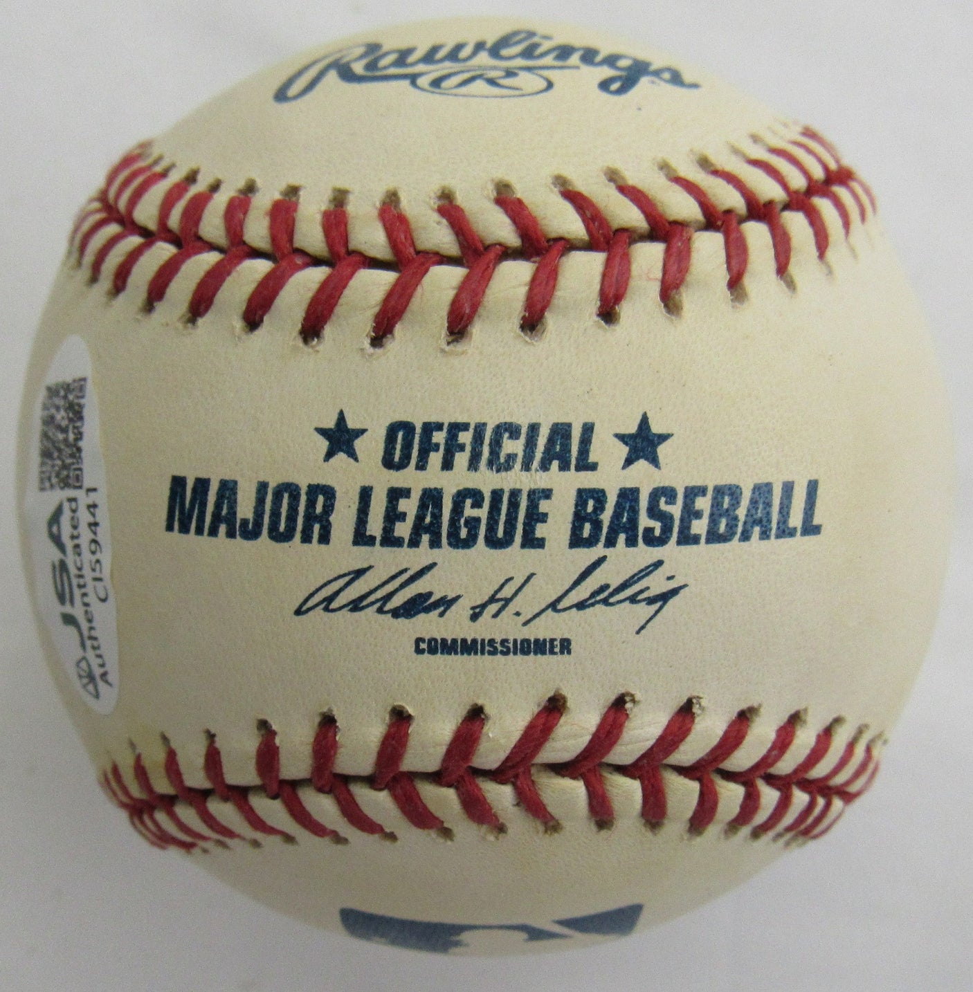 Jim Bunning Signed Auto Baseball JSA CI59441