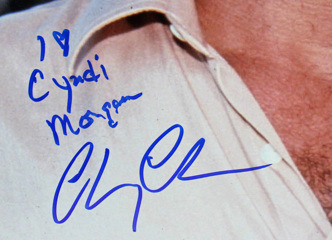 Chevy Chase Caddyshack "I Love Cindy Morgan" Signed 16x20 Photo BAS #P43540