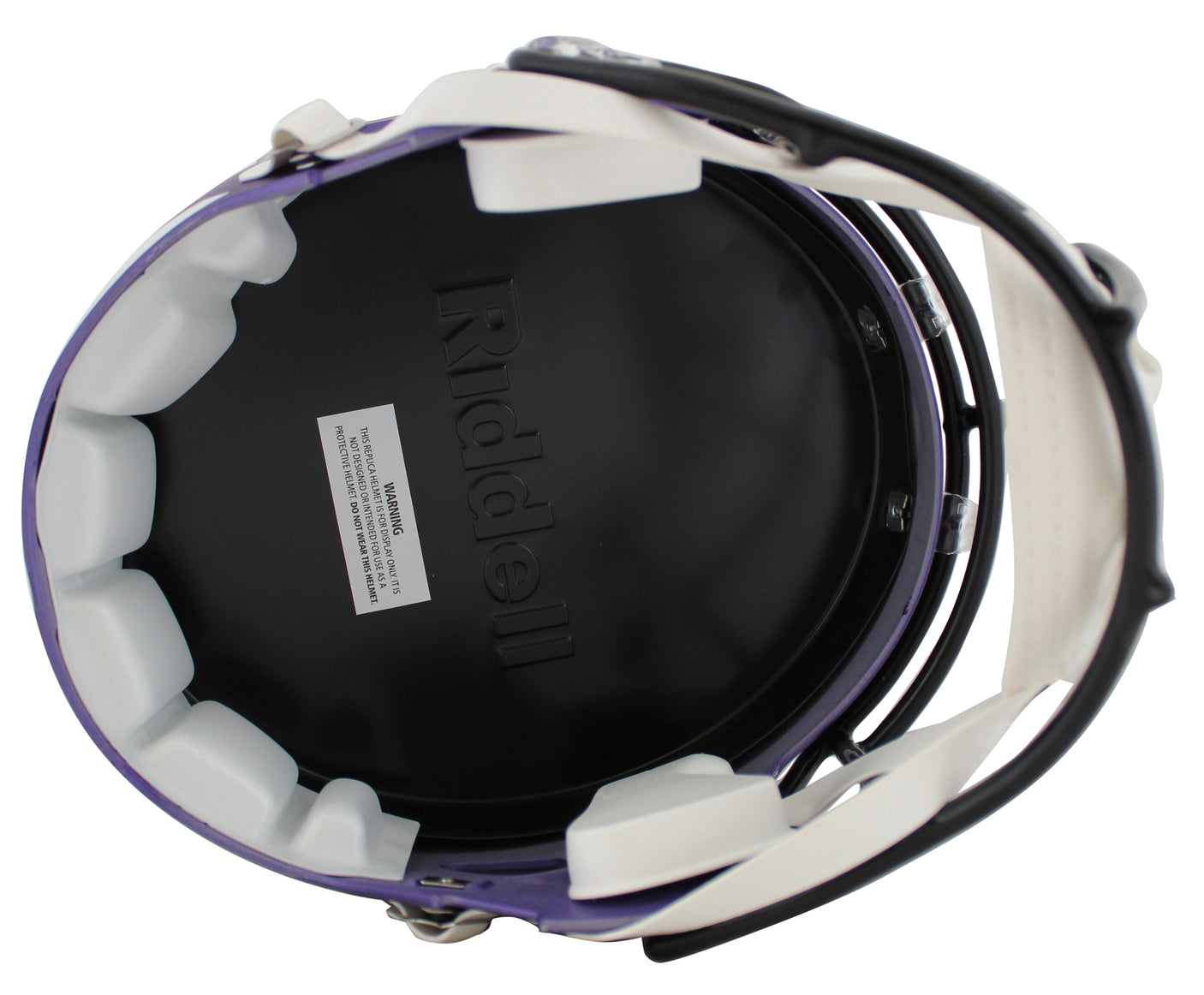 Vikings Justin Jefferson Signed Full Size Speed Rep Helmet w/ Case BAS Witnessed