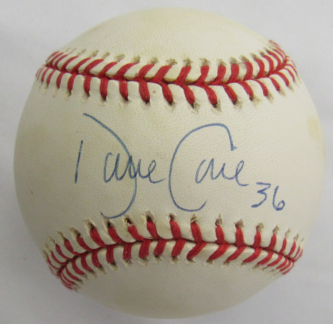 Dave Cone Signed Auto Baseball JSA CI59480