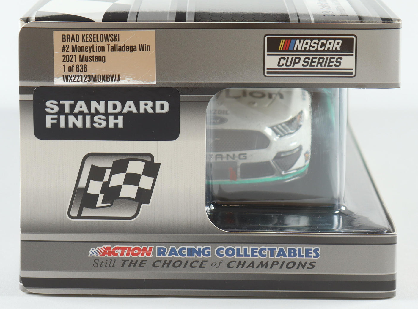Brad Keselowski Signed 2021 MoneyLion Talladega Win | 1:24 Diecast | Limited Ed. (PA)