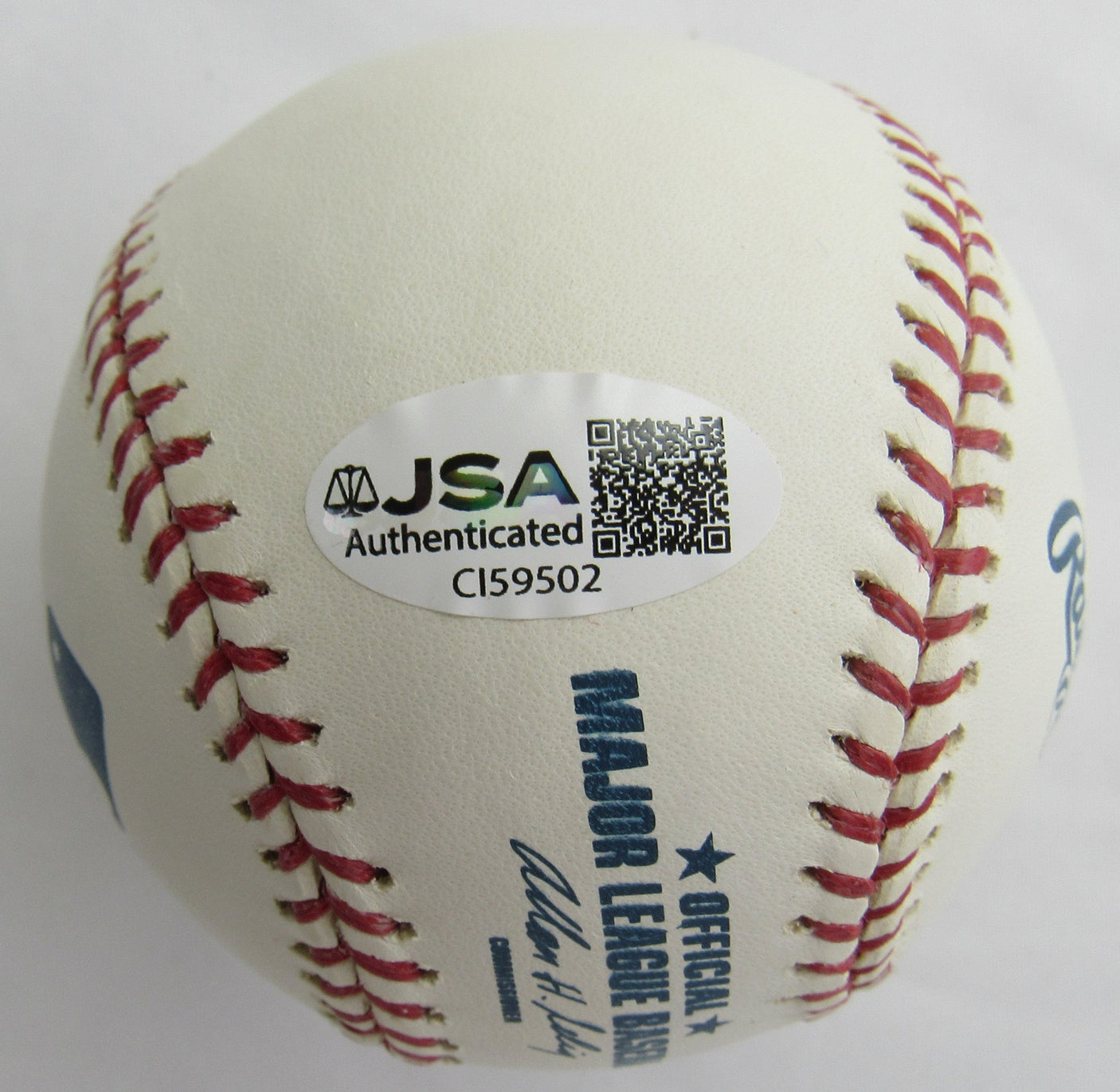 Bucky Dent Signed Auto Baseball JSA CI59502