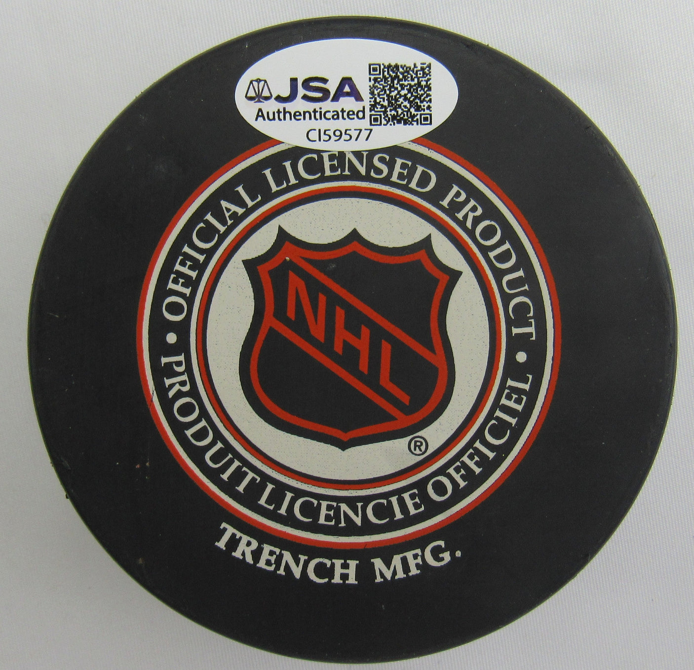 Gordie Howe Signed Auto Hockey Puck JSA CI59577