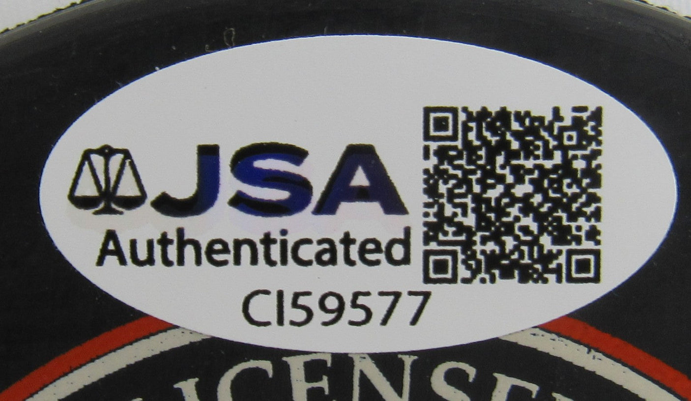 Gordie Howe Signed Auto Hockey Puck JSA CI59577