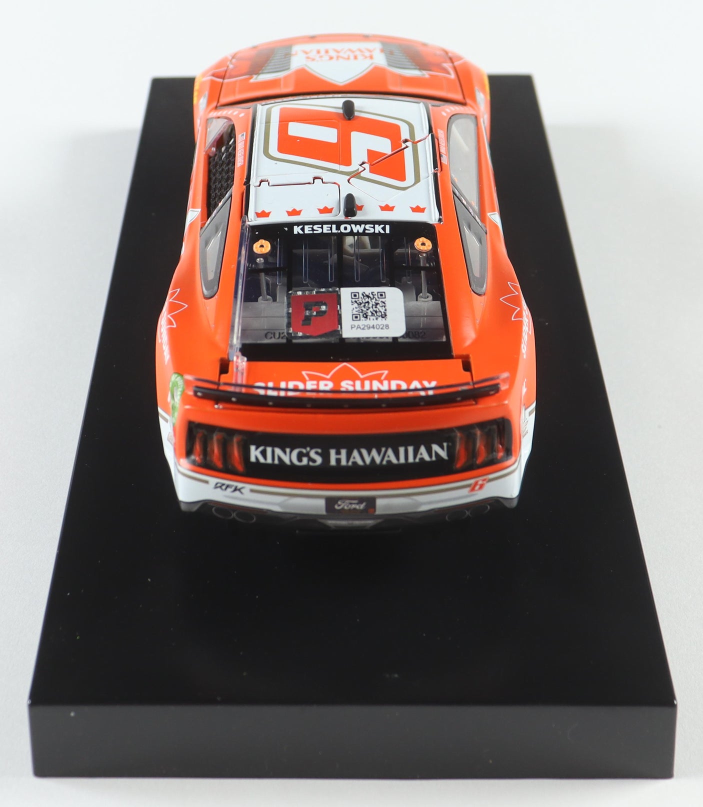 Brad Keselowski Autographed 2023 King's Hawaiian 1:24 Diecast Car – Limited Edition