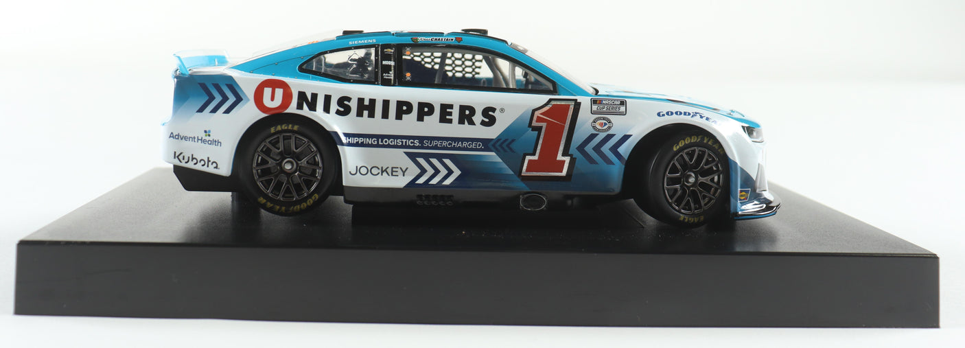 Ross Chastain Autographed 2023 Unishippers 1:24 NASCAR Diecast - Limited Edition (PA)