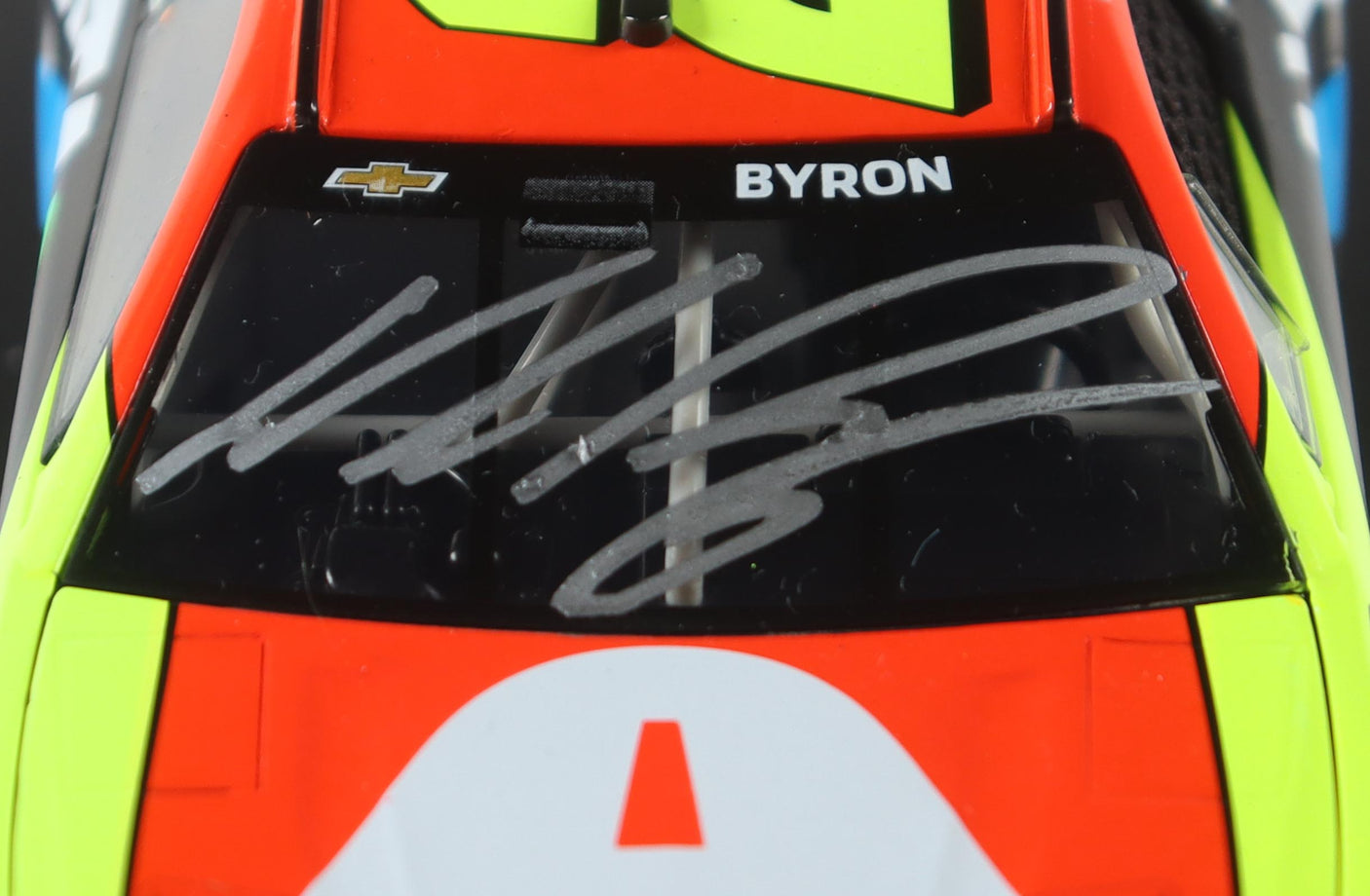 William Byron Signed 2023 Axalta 1:24 NASCAR Diecast Car (Limited Edition)