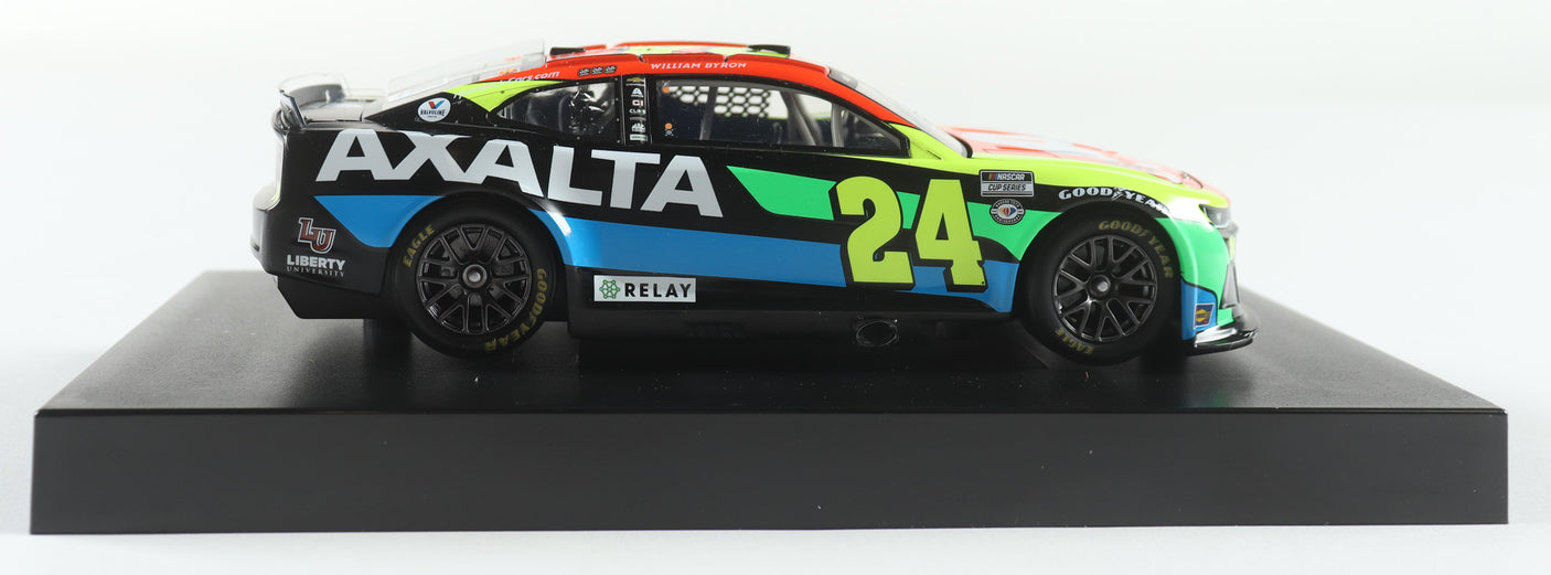 William Byron Signed 2023 Axalta 1:24 NASCAR Diecast Car (Limited Edition)