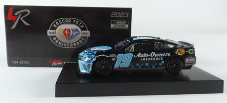 Martin Truex Jr. Signed 2023 Auto-Owners Insurance Throwback 1:24 Diecast Car (PA)