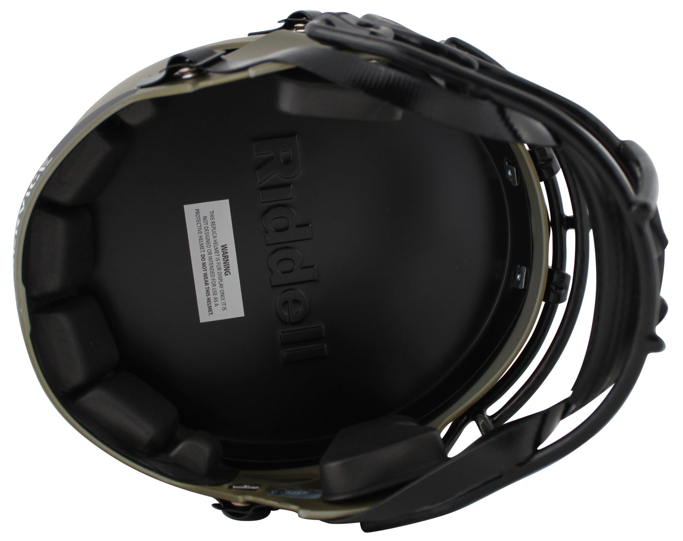 Jaguars Travis Etienne Jr. Signed Salute To Service F/S Speed Rep Helmet JSA