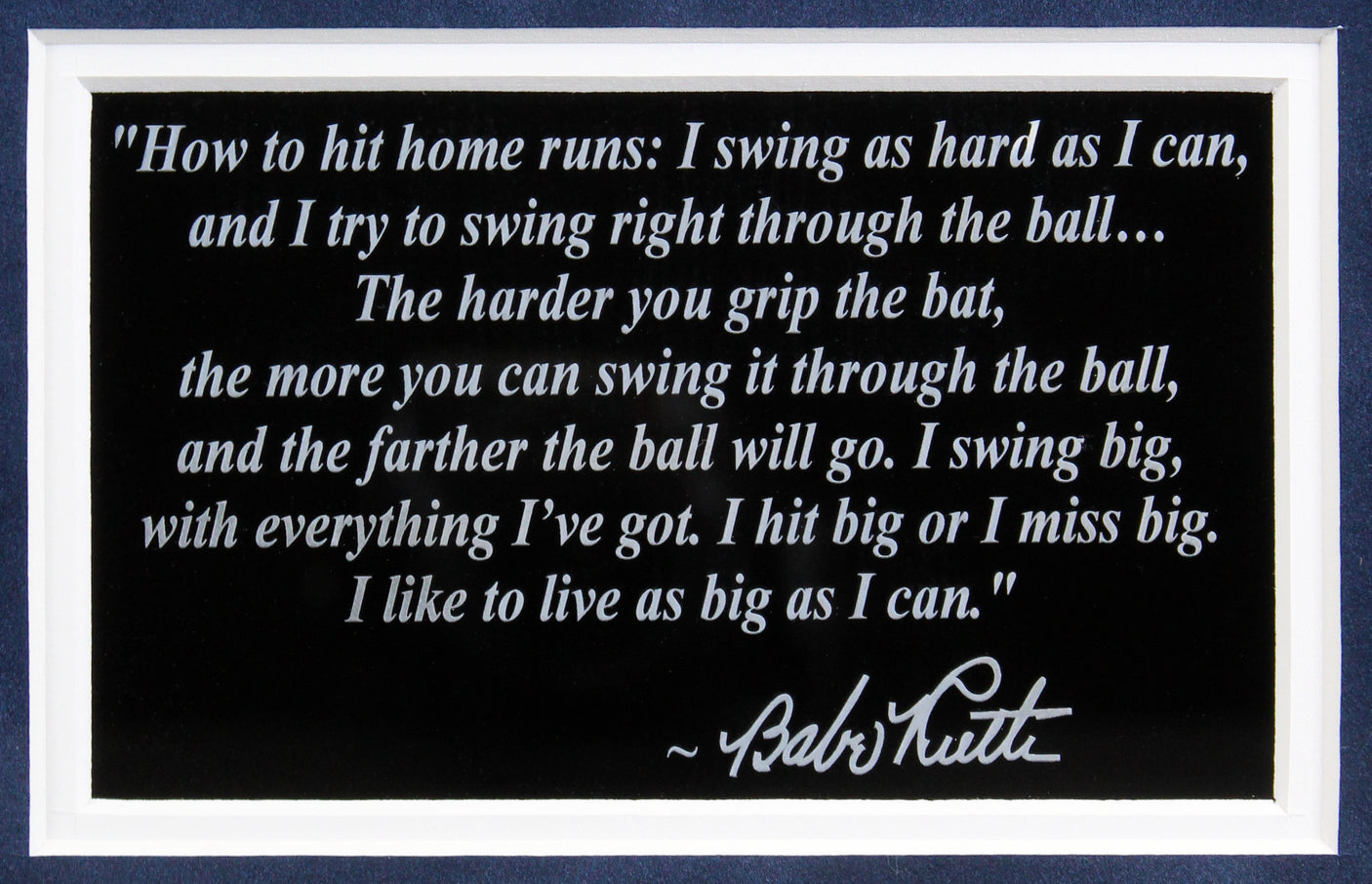 Cowboys Randy White "HOF 94" Signed Silver Speed Mini Helmet BAS Witnessed