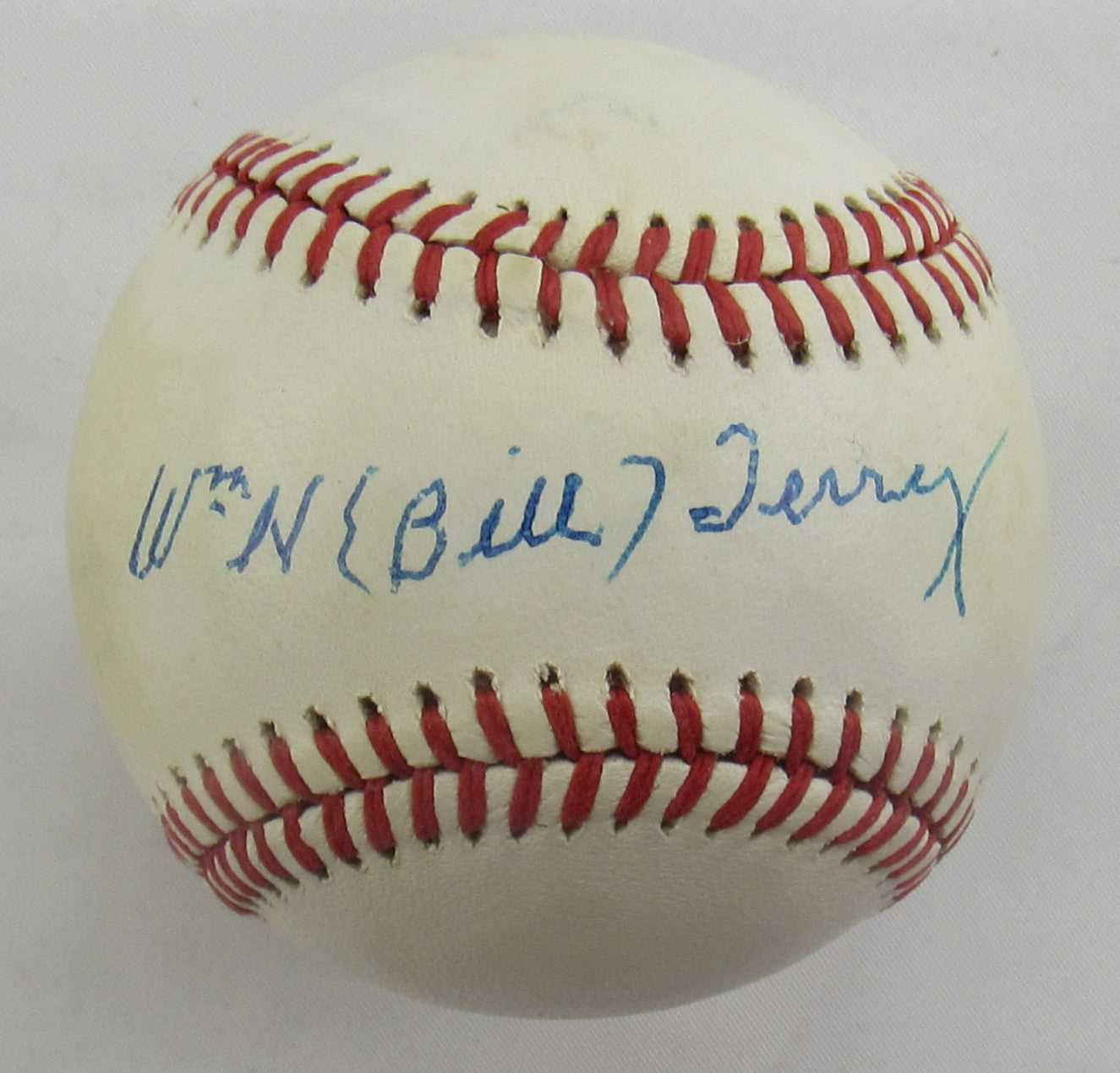 Bill Terry Signed Auto Rawlings Baseball PSA/DNA LOA AO52326